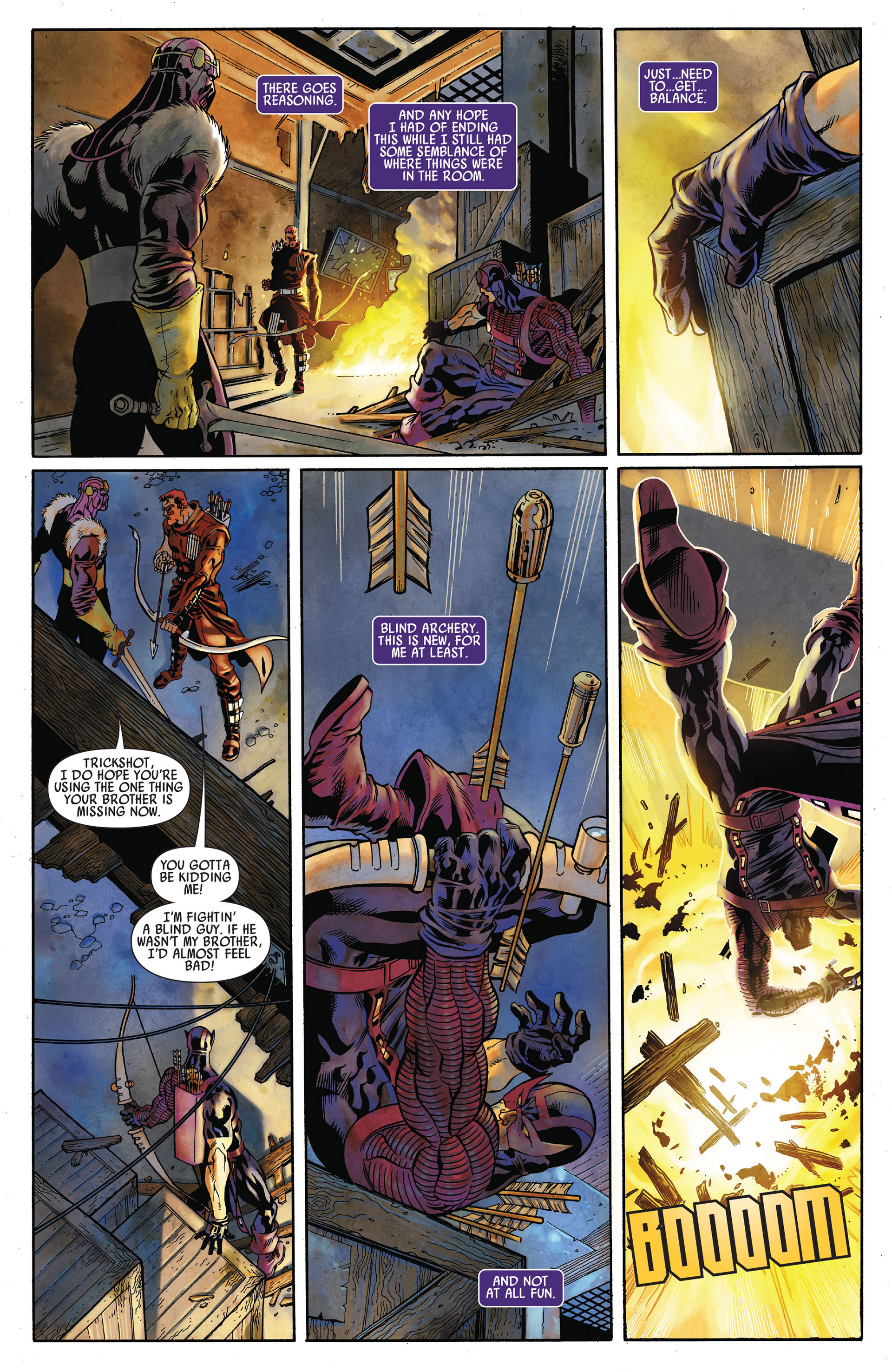 Read online Hawkeye: Blindspot comic -  Issue #4 - 8