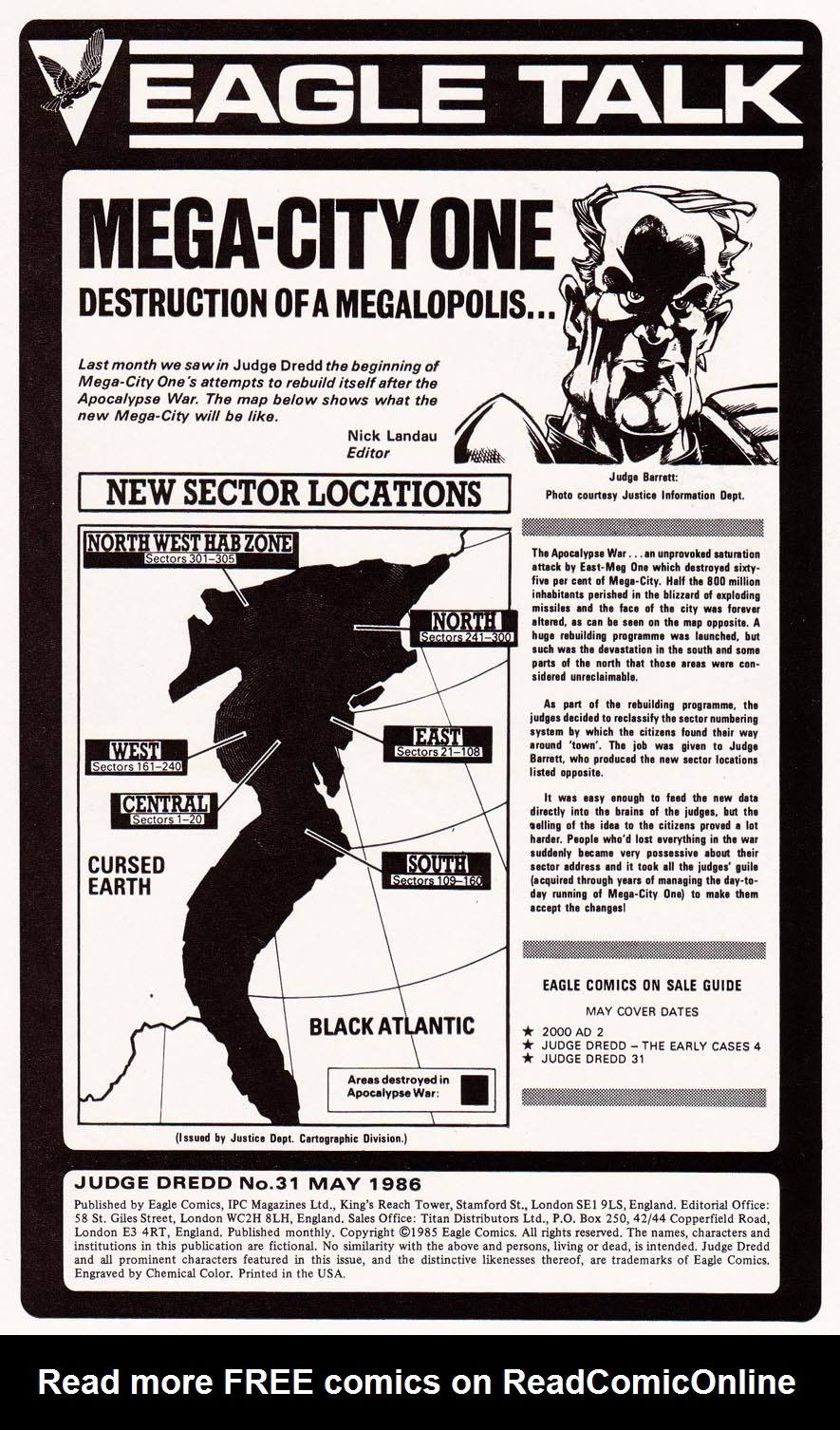 Read online Judge Dredd (1983) comic -  Issue #31 - 2