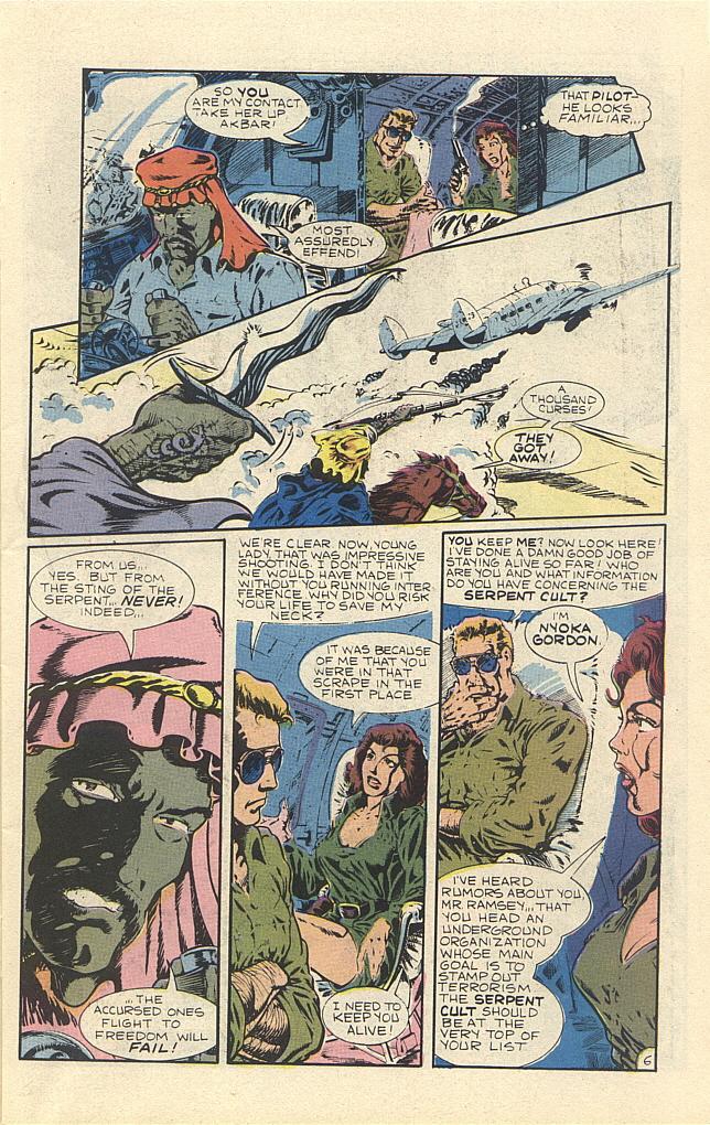 Read online The Further Adventures of Nyoka the Jungle Girl comic -  Issue #1 - 9
