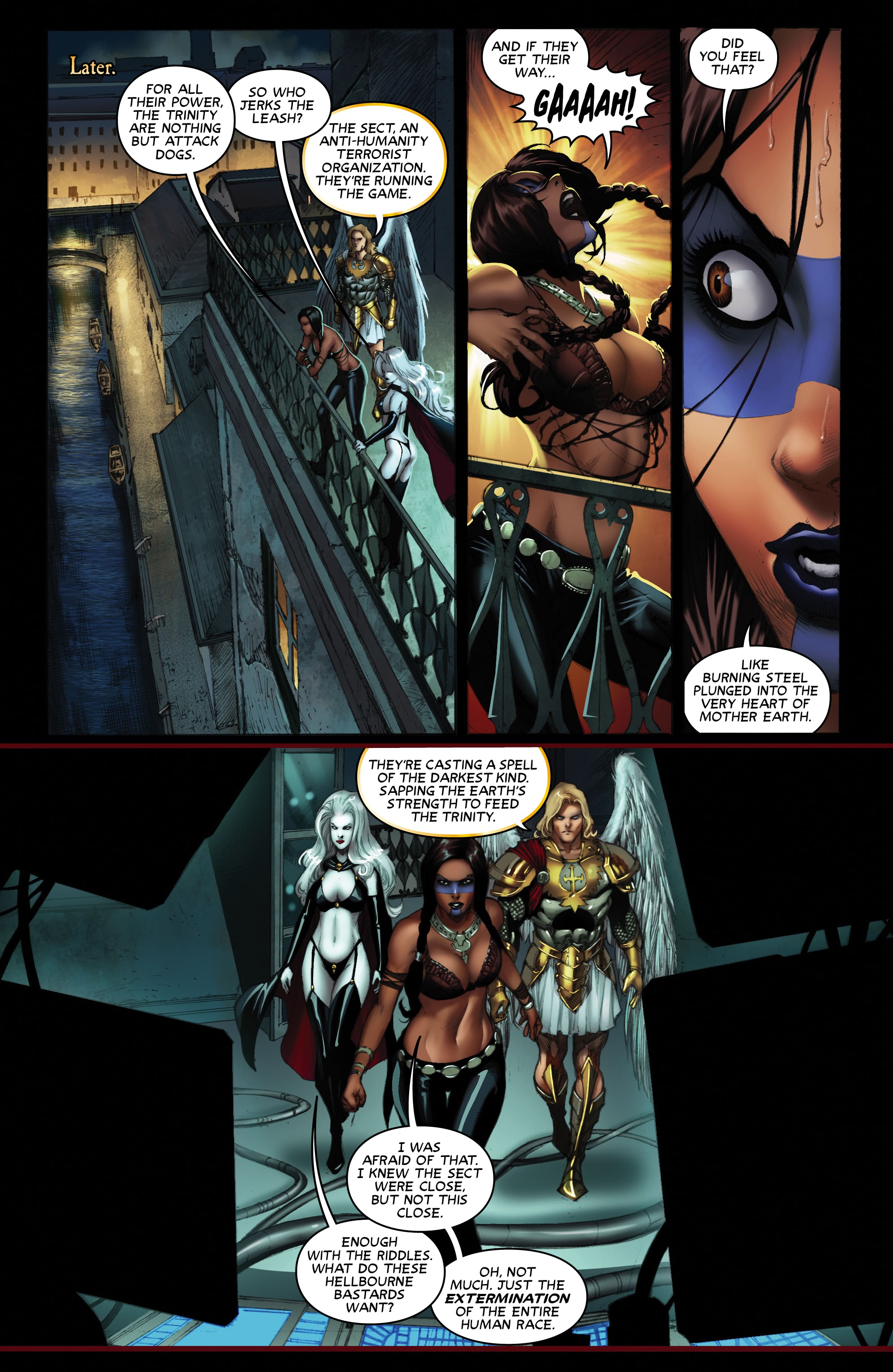 Read online Lady Death: Blasphemy Anthem comic -  Issue # Full - 21