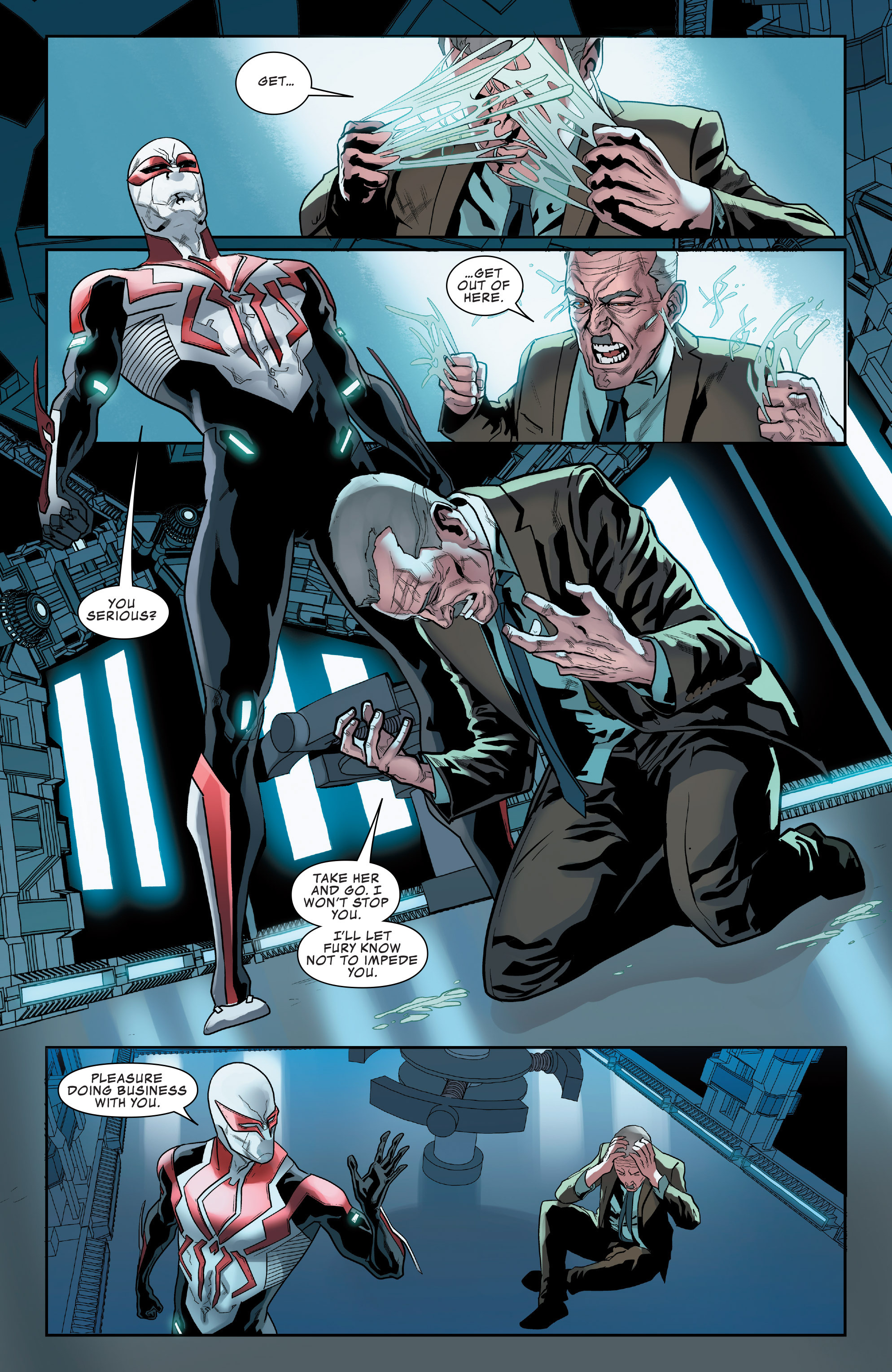 Read online Spider-Man 2099 (2015) comic -  Issue #16 - 20