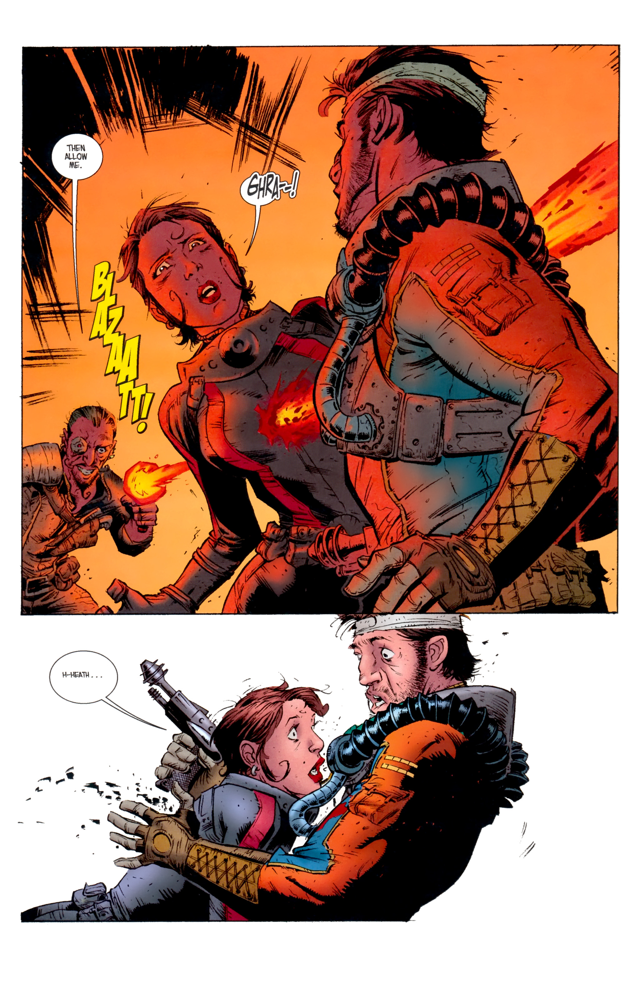 Read online Fear Agent comic -  Issue #20 - 22