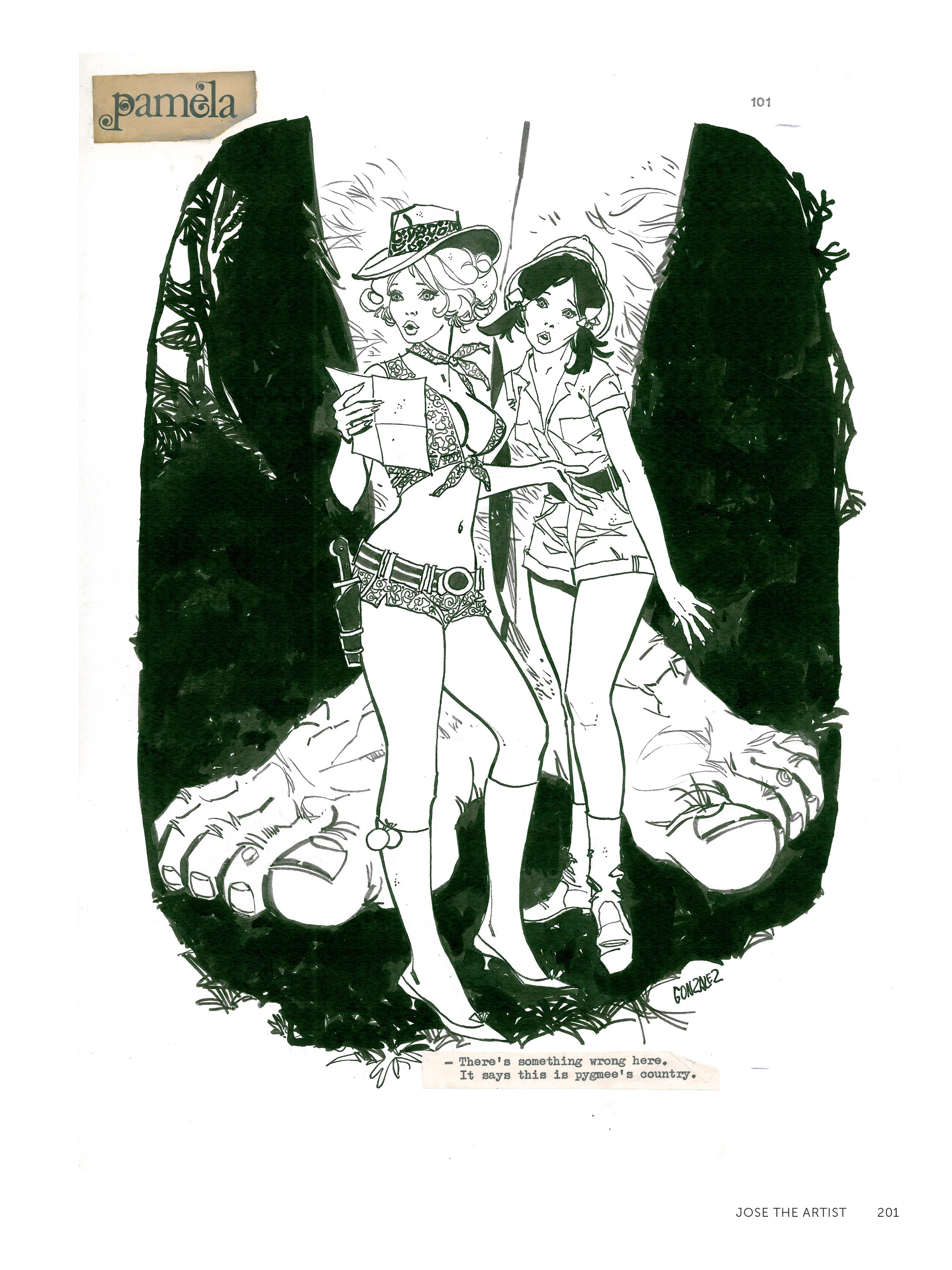Read online The Art of Jose Gonzalez comic -  Issue # TPB (Part 3) - 4
