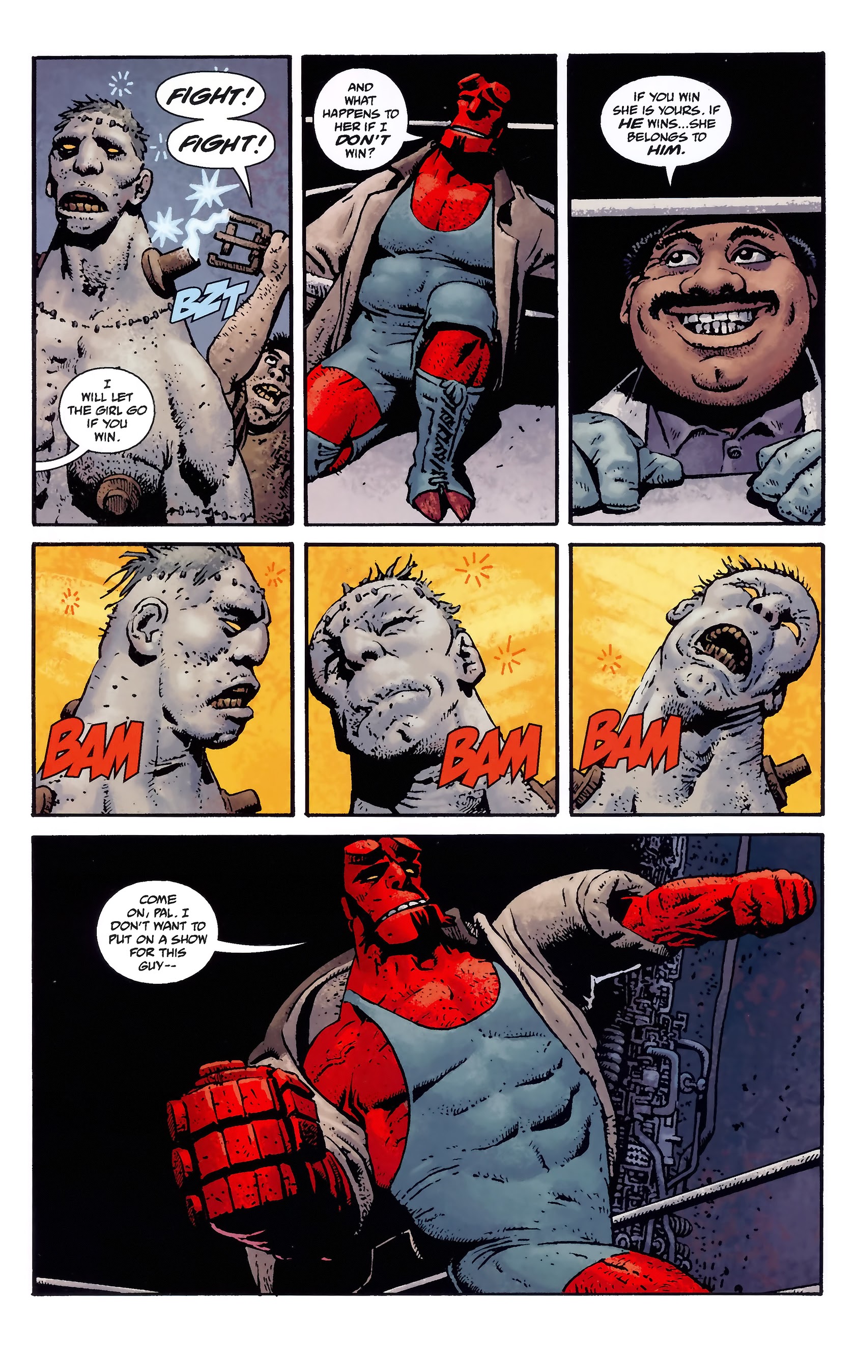 Read online Hellboy: House of the Living Dead comic -  Issue # TPB - 25