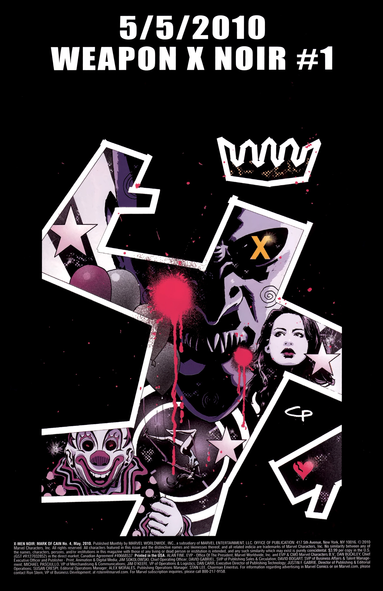 Read online X-Men Noir: Mark of Cain comic -  Issue #4 - 25