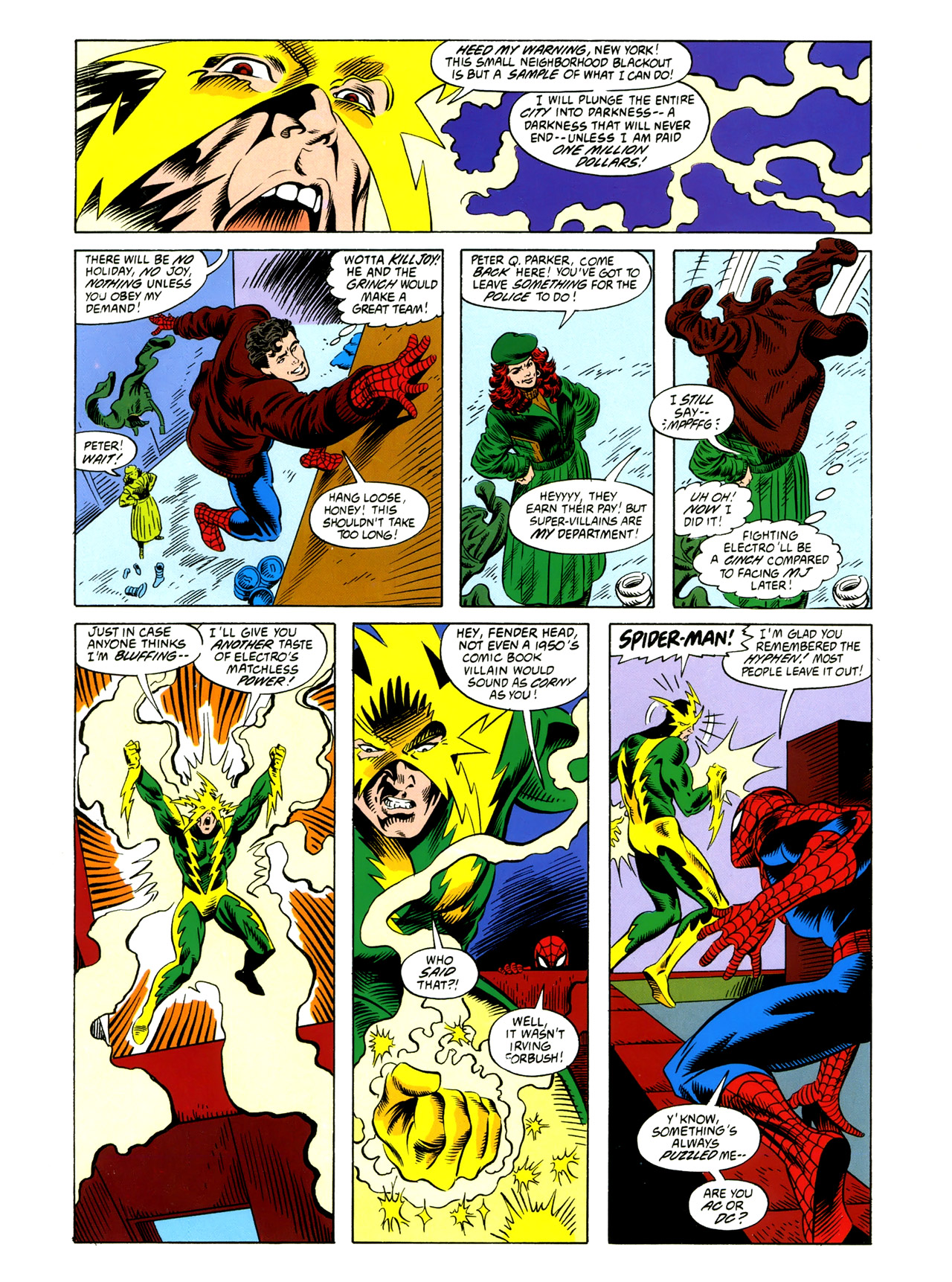 Read online Marvel Holiday Spectacular Magazine comic -  Issue # TPB - 49