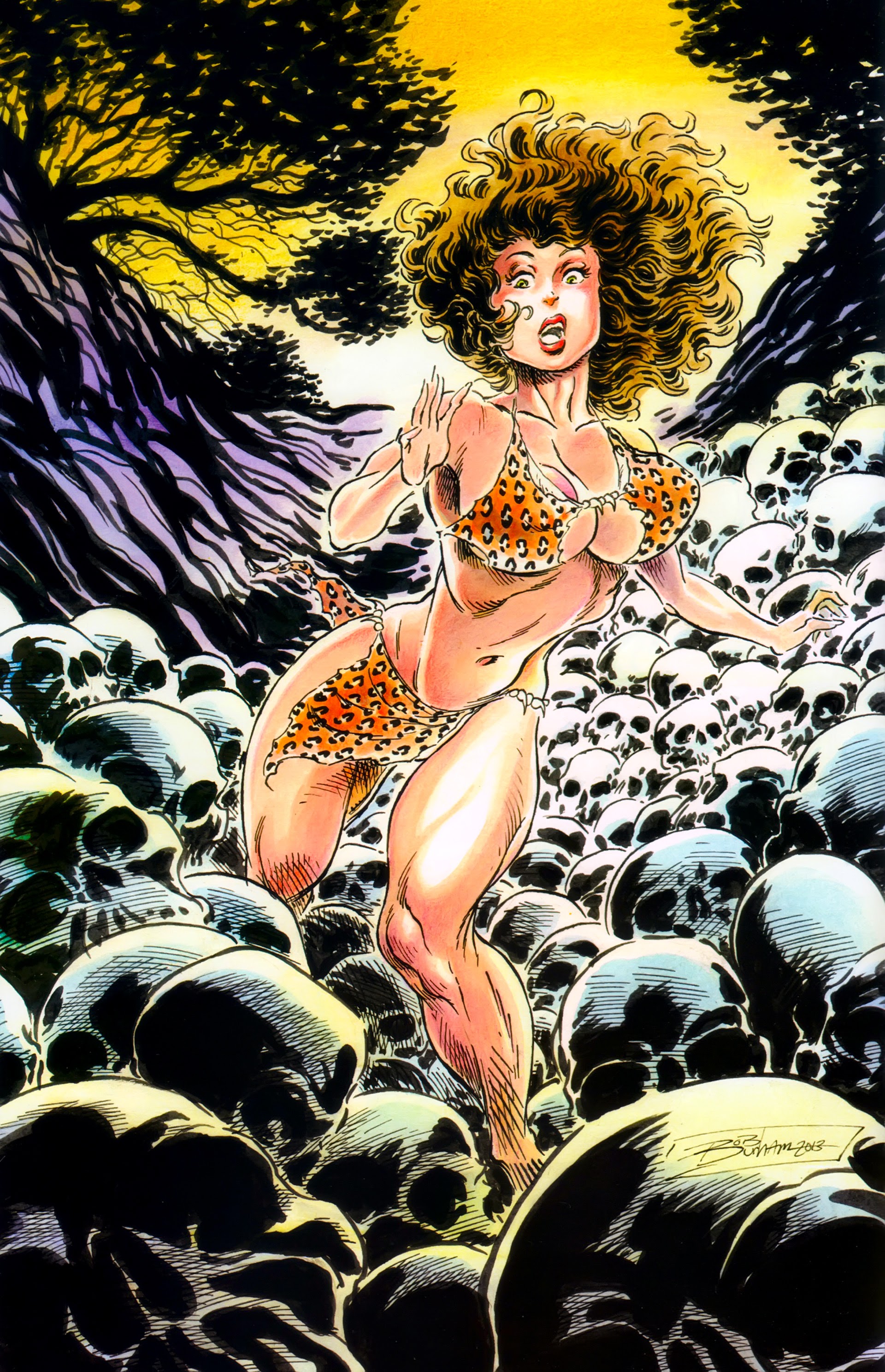 Read online Cavewoman Uncovered Pinup Book Budd Root Special Edition comic -  Issue # Full - 14