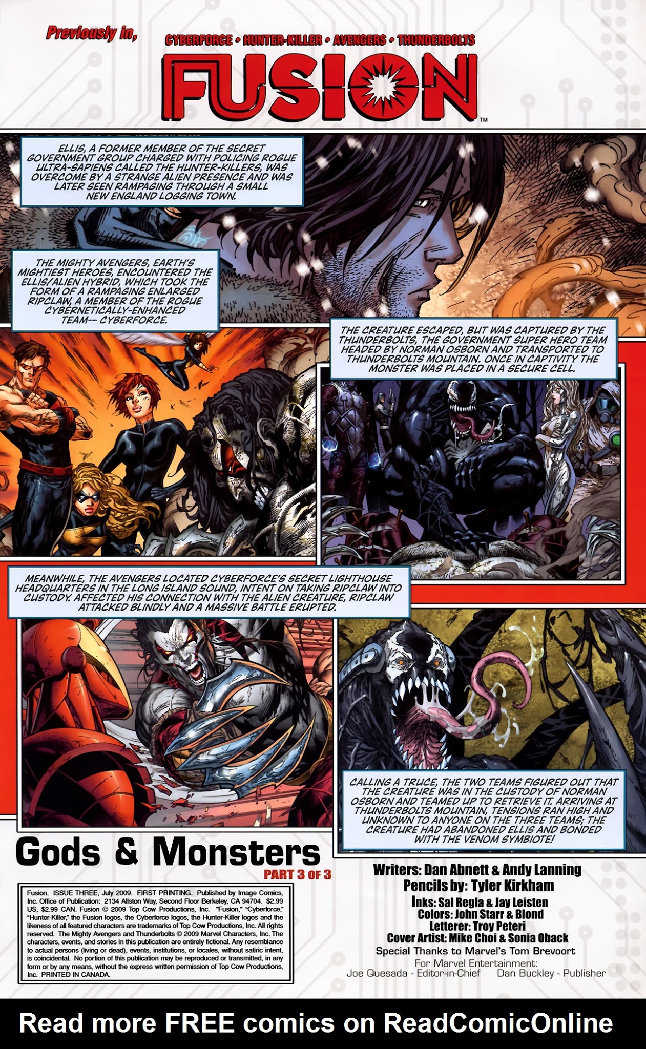 Read online Fusion comic -  Issue #3 - 3