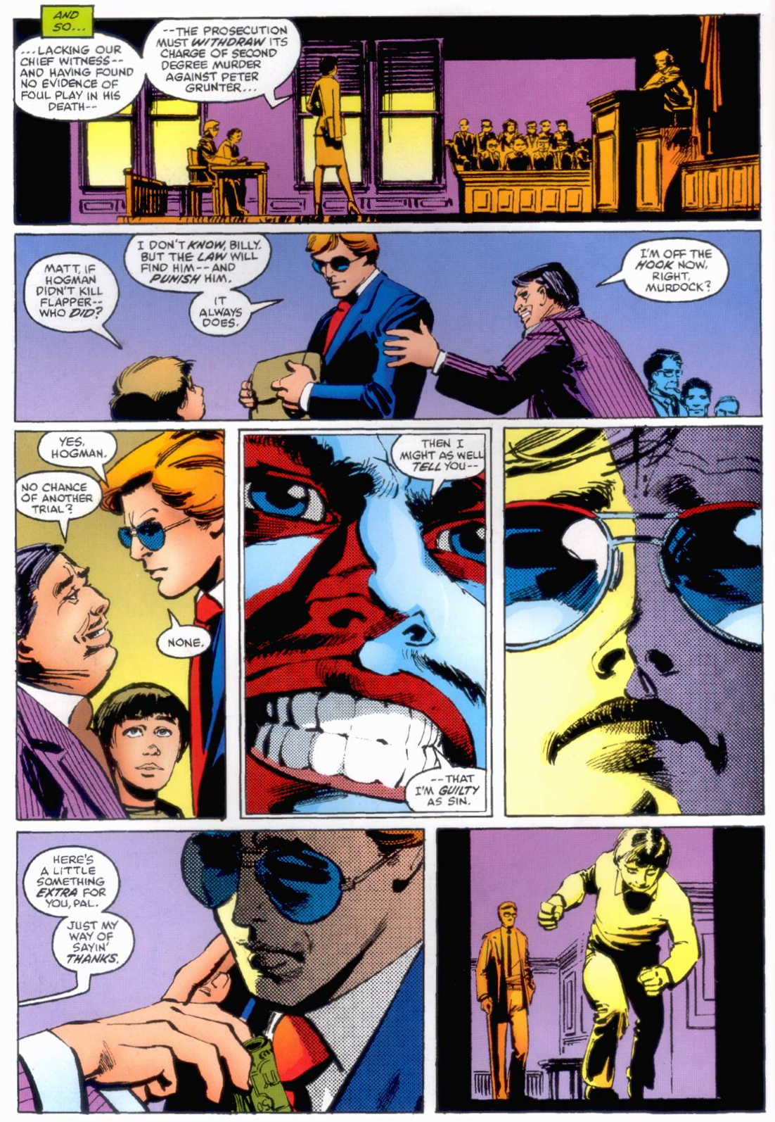 Read online Daredevil Visionaries: Frank Miller comic -  Issue # TPB 3 - 39