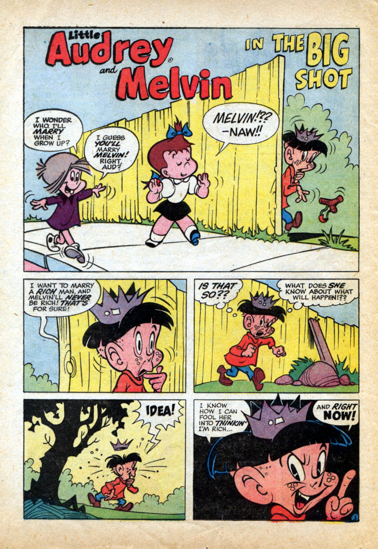Read online Little Audrey And Melvin comic -  Issue #3 - 28
