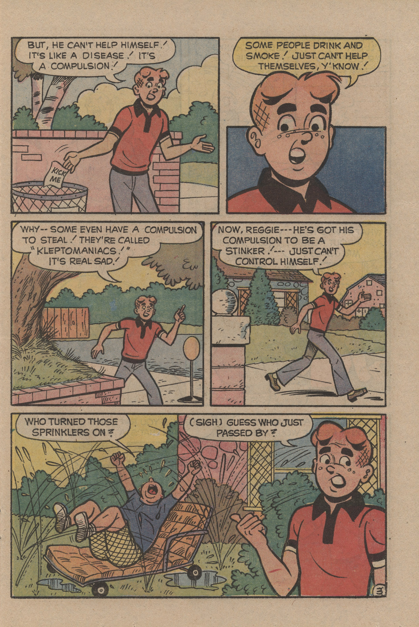 Read online Reggie and Me (1966) comic -  Issue #67 - 15