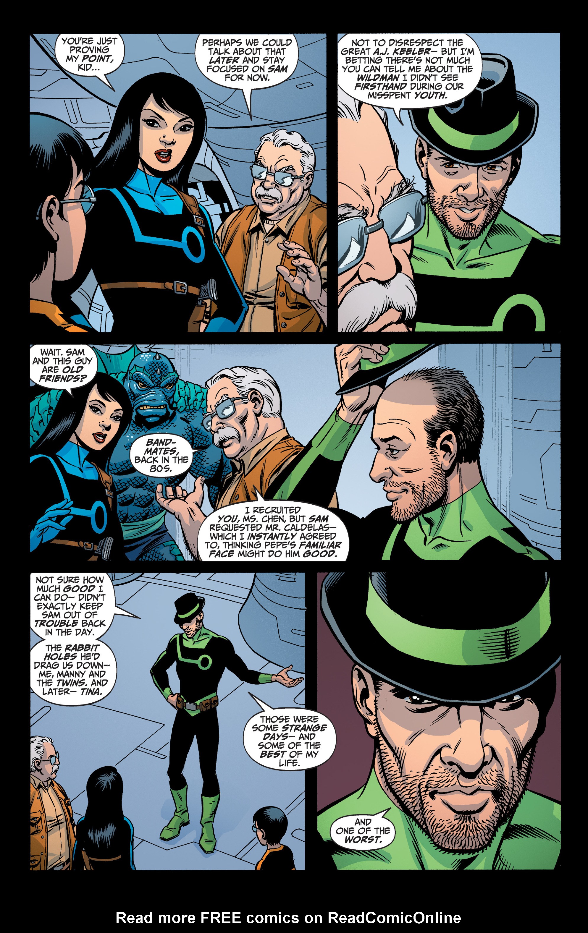 Read online Section Zero (2019) comic -  Issue #5 - 4