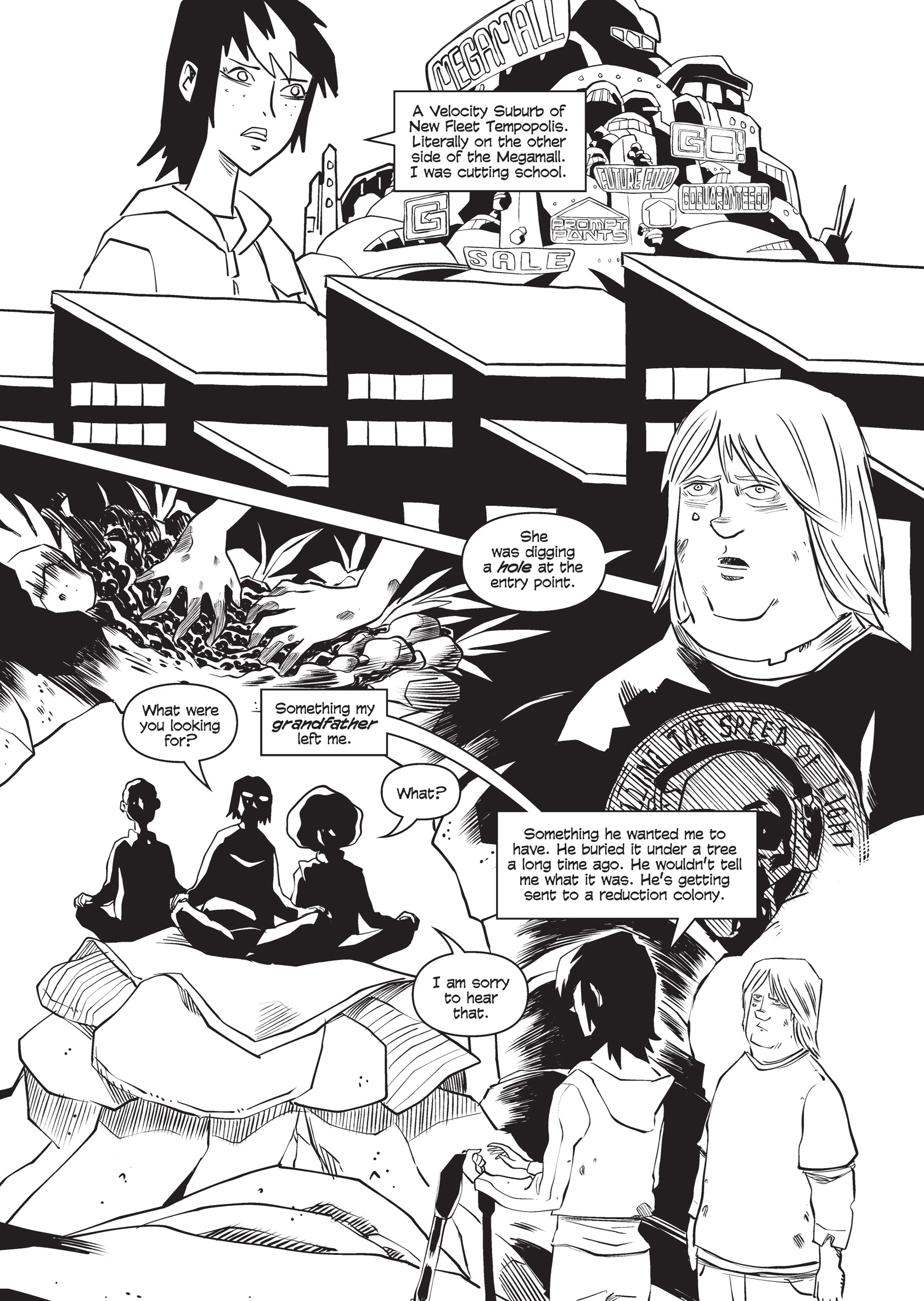 Read online Decelerate Blue comic -  Issue # TPB (Part 1) - 75