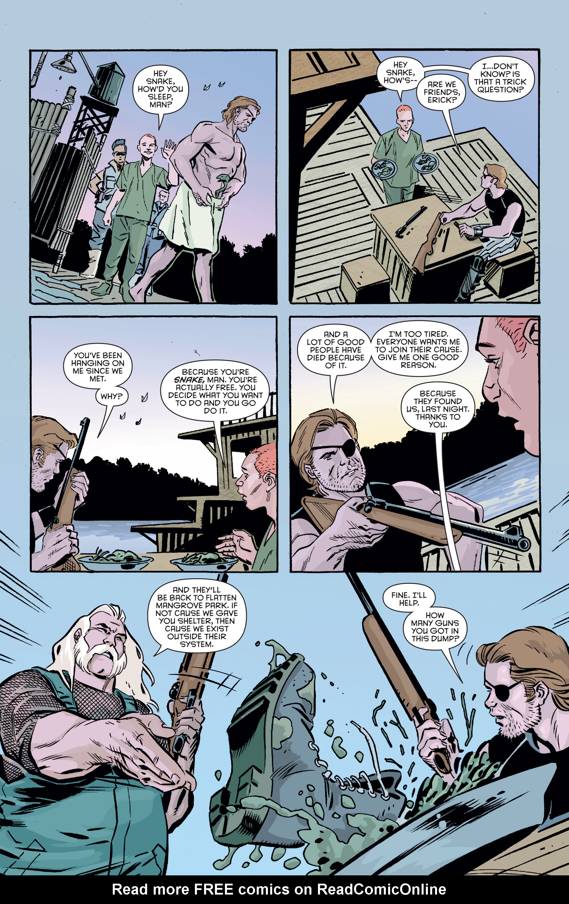 Read online Escape from New York comic -  Issue #2 - 20