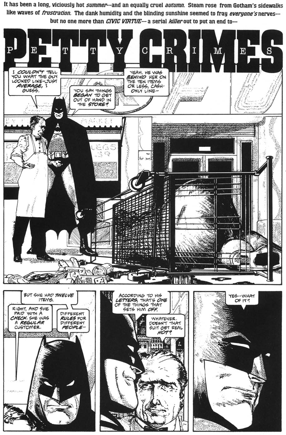 Read online Batman Black and White comic -  Issue #1 - 33