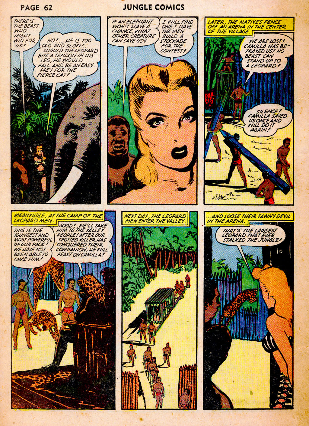Read online Jungle Comics comic -  Issue #37 - 64