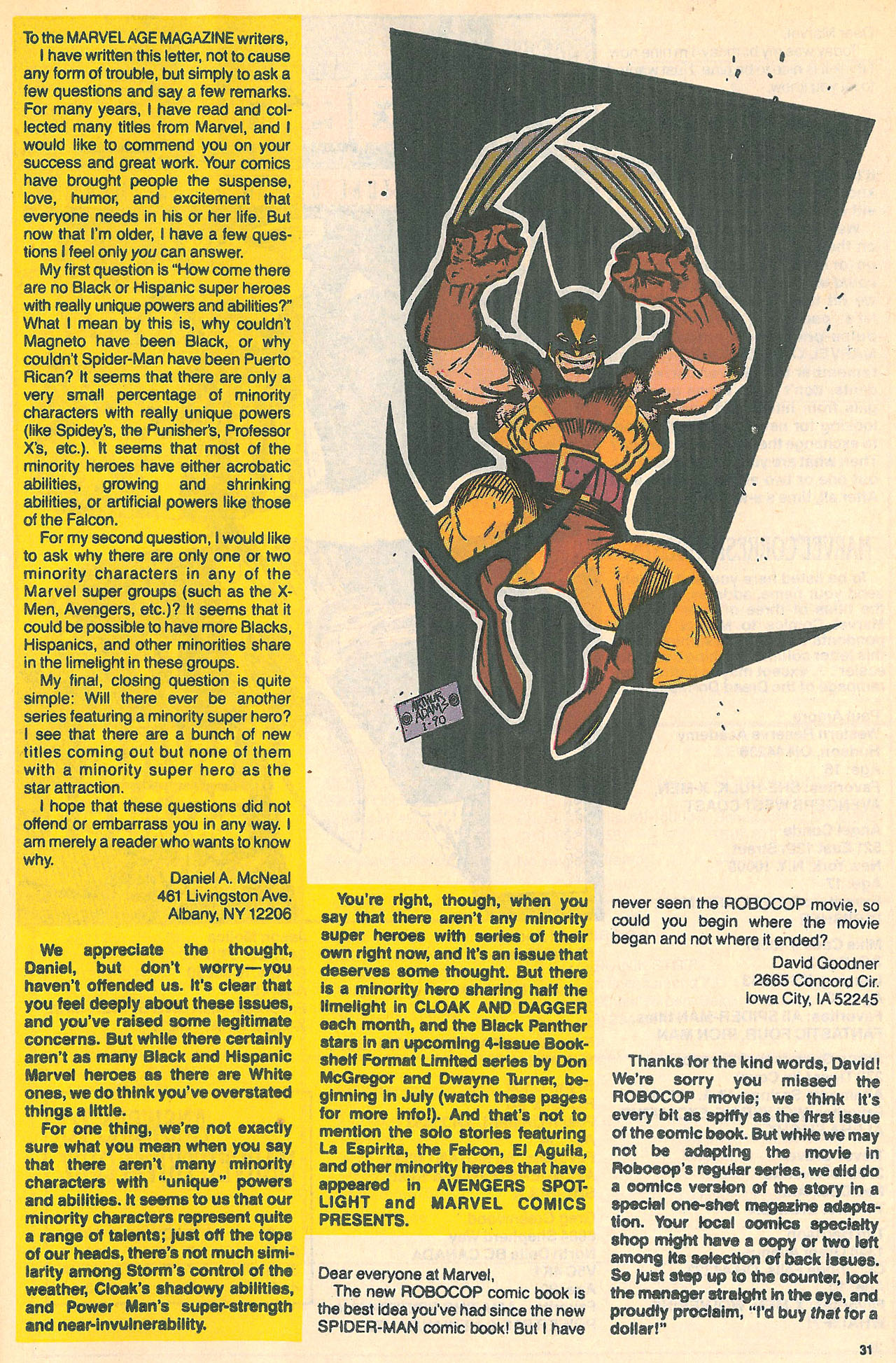 Read online Marvel Age comic -  Issue #89 - 32