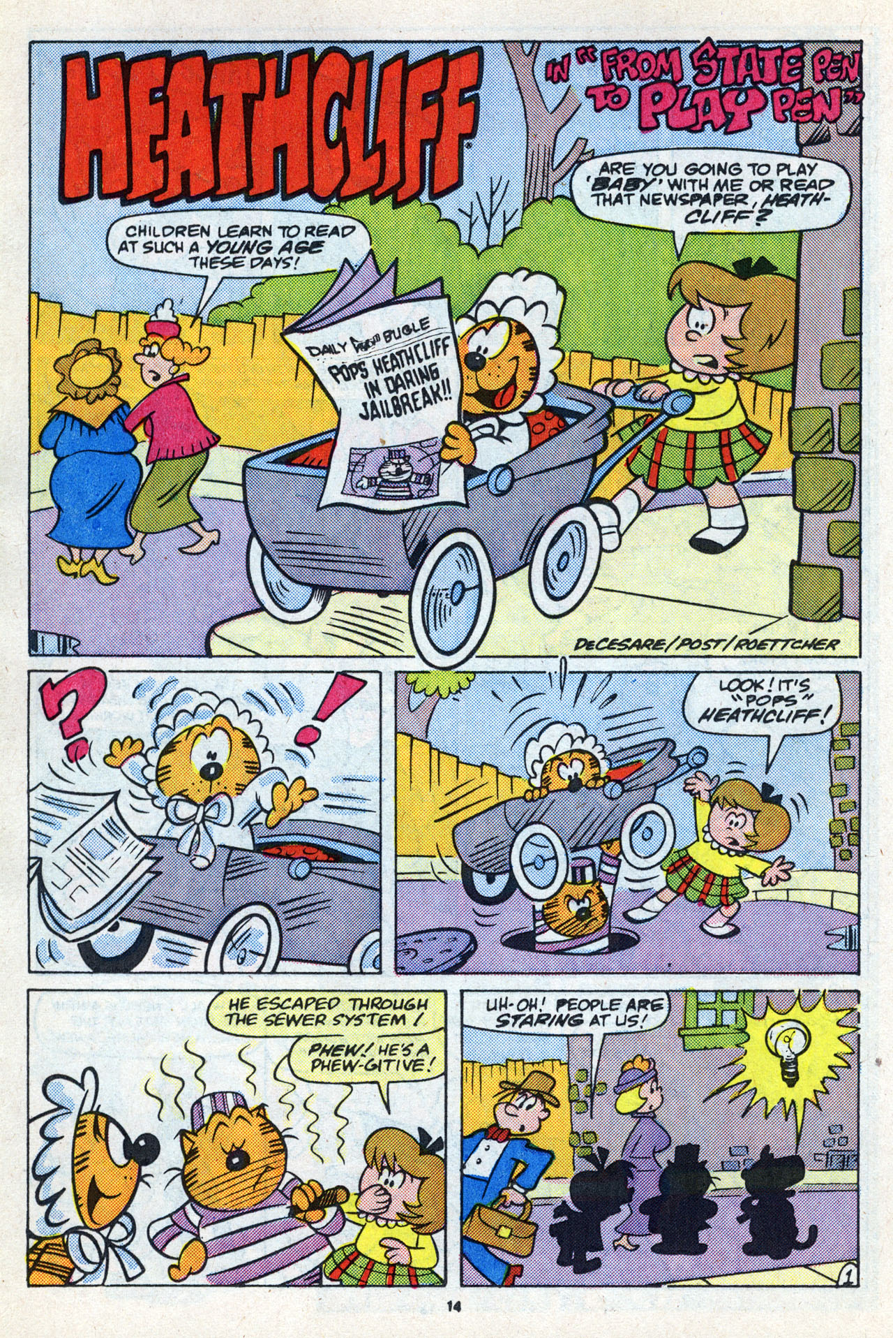 Read online Heathcliff comic -  Issue #33 - 16