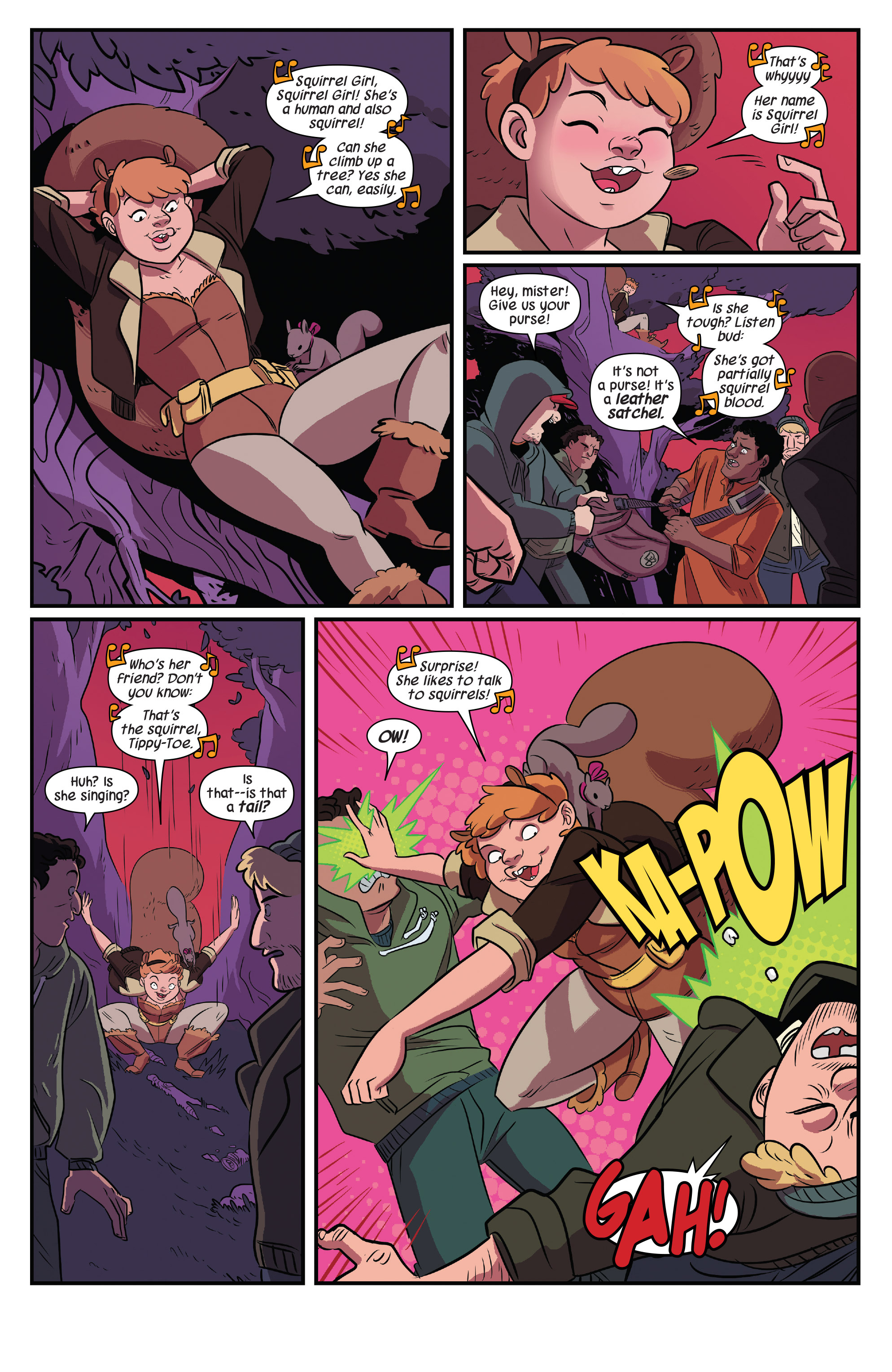 Read online The Unbeatable Squirrel Girl comic -  Issue #1 - 2