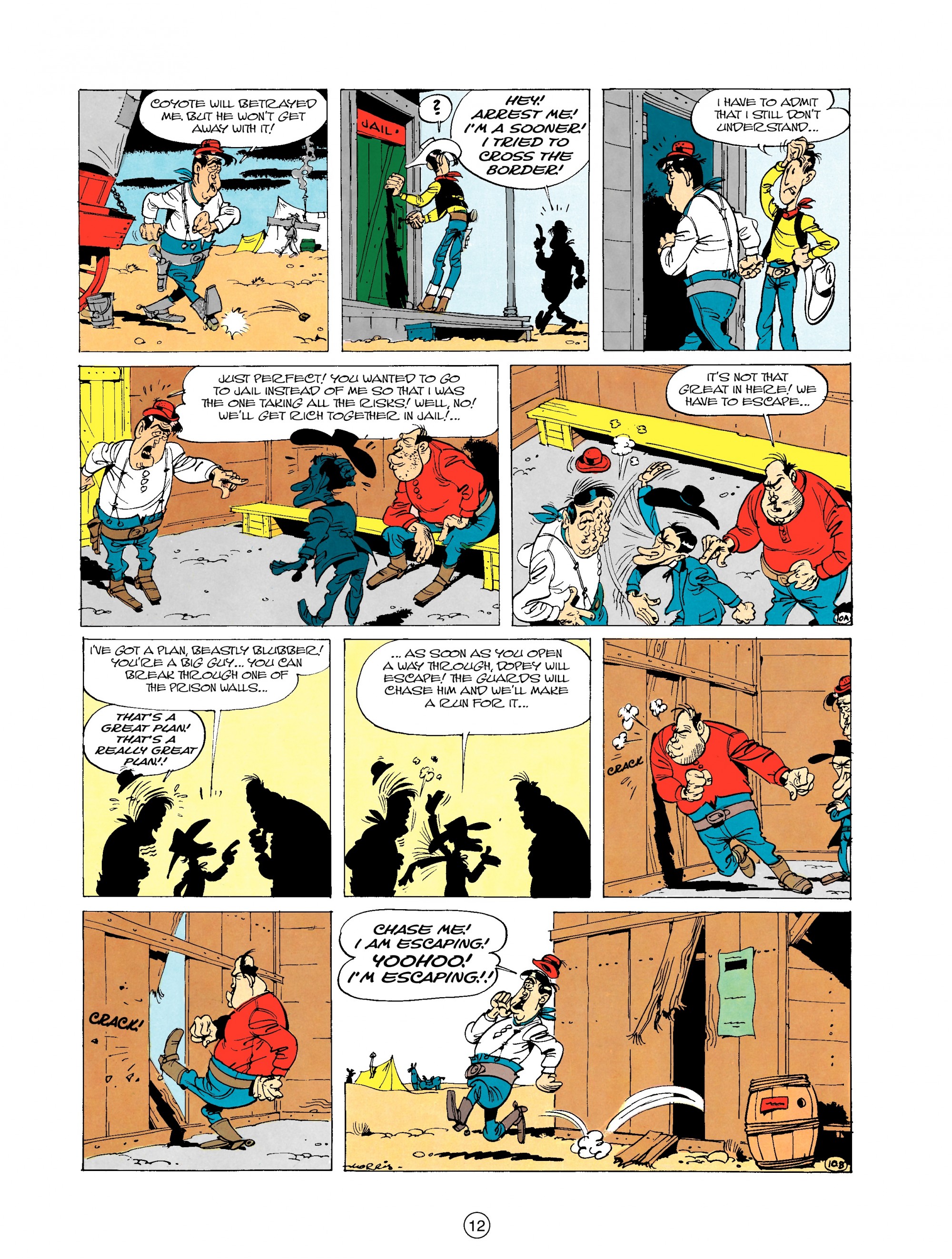 Read online A Lucky Luke Adventure comic -  Issue #20 - 12