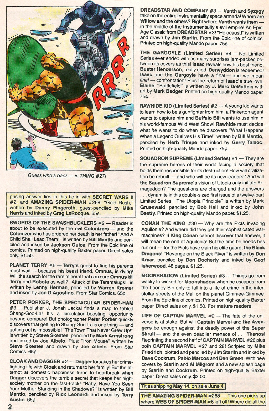 Read online Marvel Age comic -  Issue #29 - 4