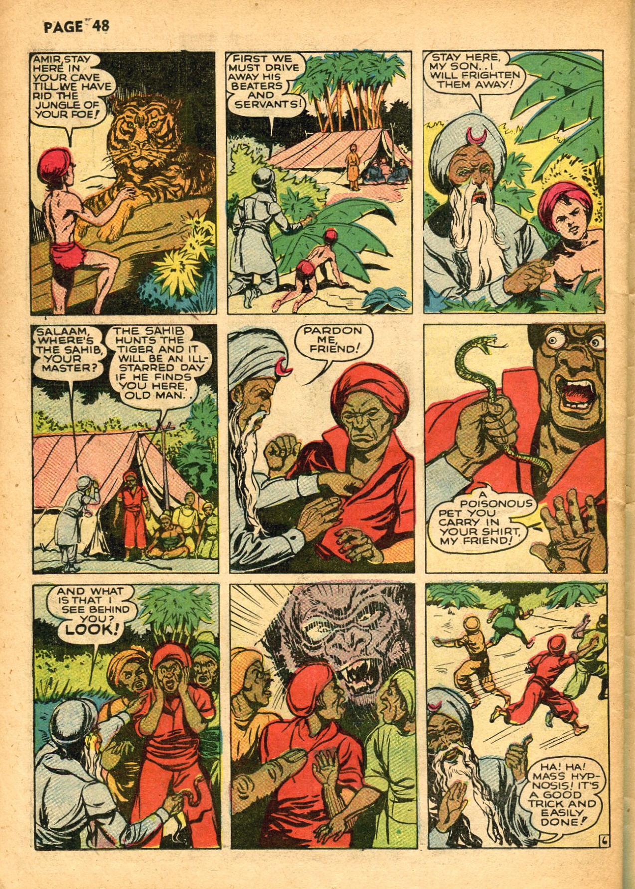 Read online Wambi Jungle Boy comic -  Issue #1 - 51