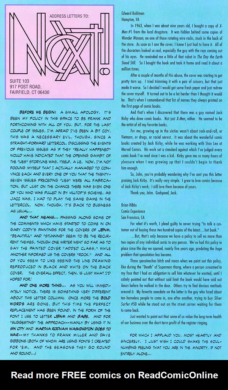 Read online John Byrne's Next Men (1992) comic -  Issue #29 - 27