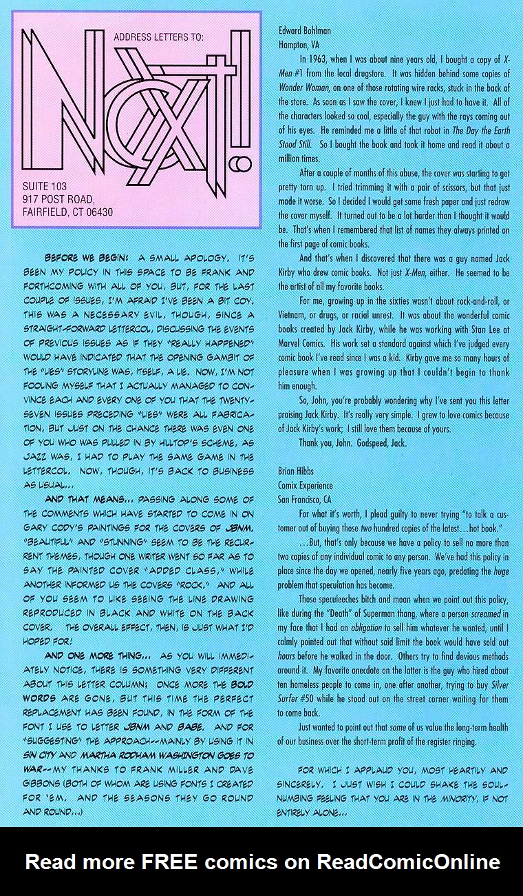 Read online John Byrne's Next Men (1992) comic -  Issue #29 - 27