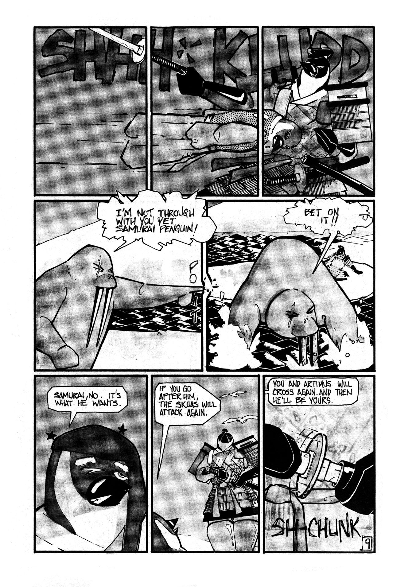 Read online Samurai Penguin comic -  Issue #2 - 11