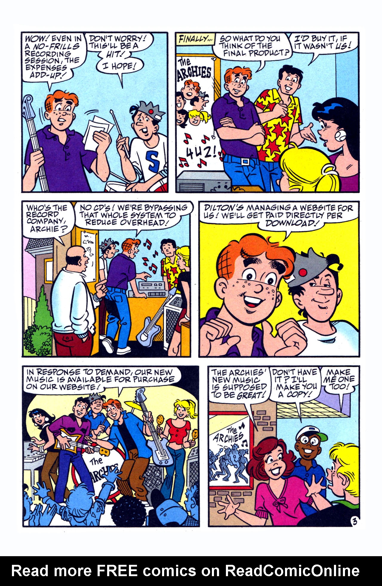 Read online Archie (1960) comic -  Issue #577 - 4