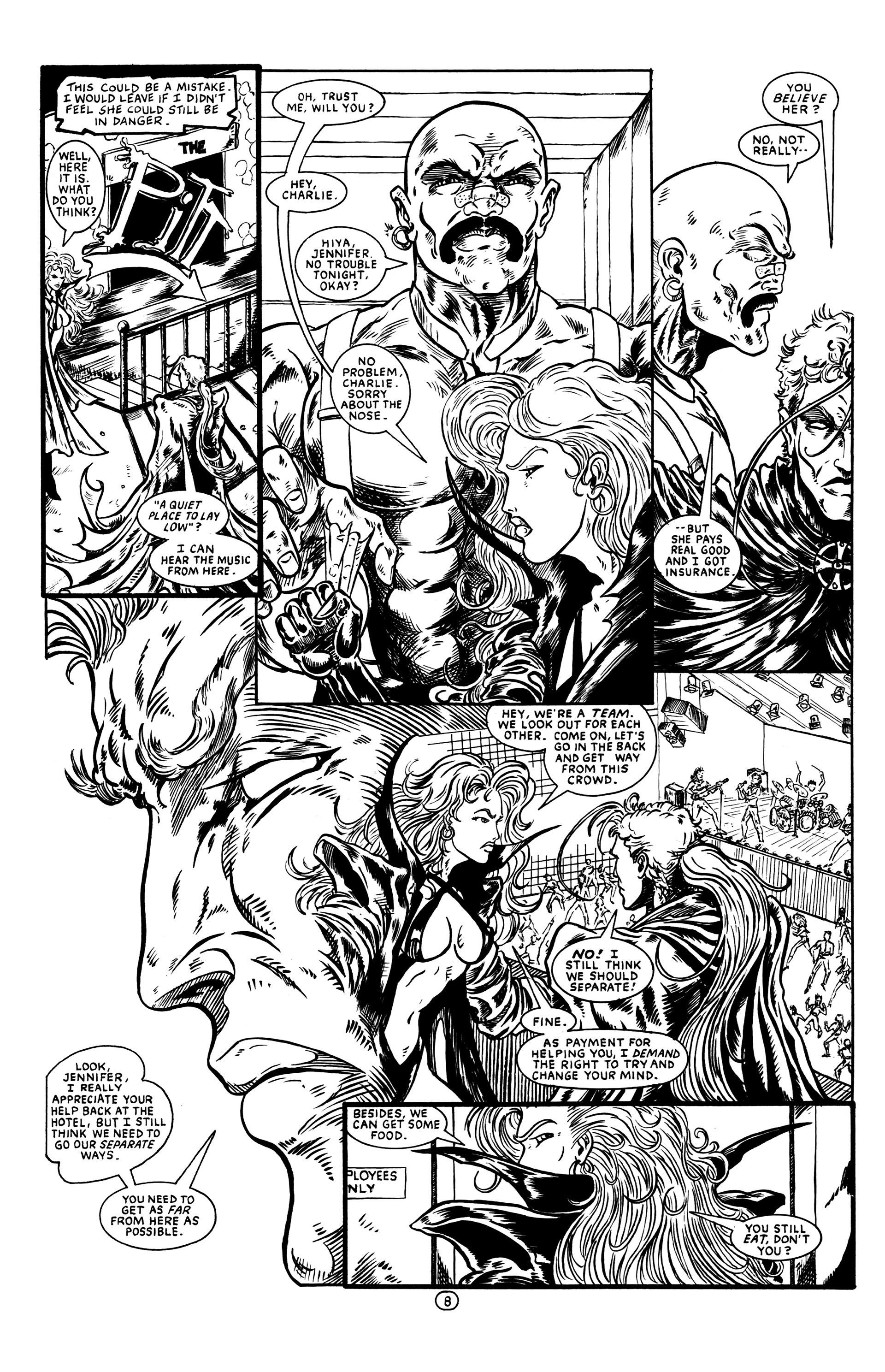 Read online Flesh & Blood comic -  Issue #2 - 10