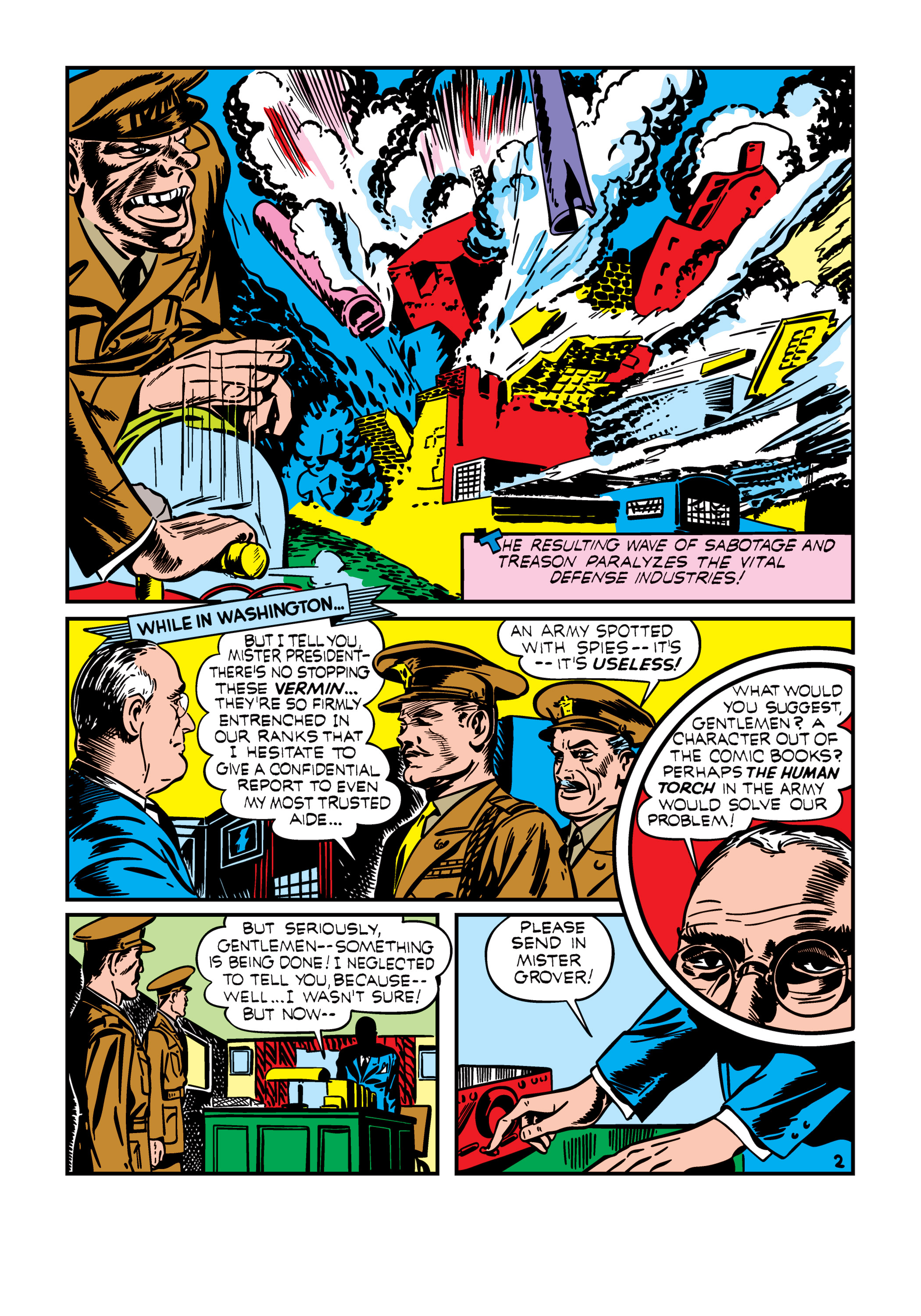 Read online Marvel Masterworks: Golden Age Captain America comic -  Issue # TPB 1 (Part 1) - 13
