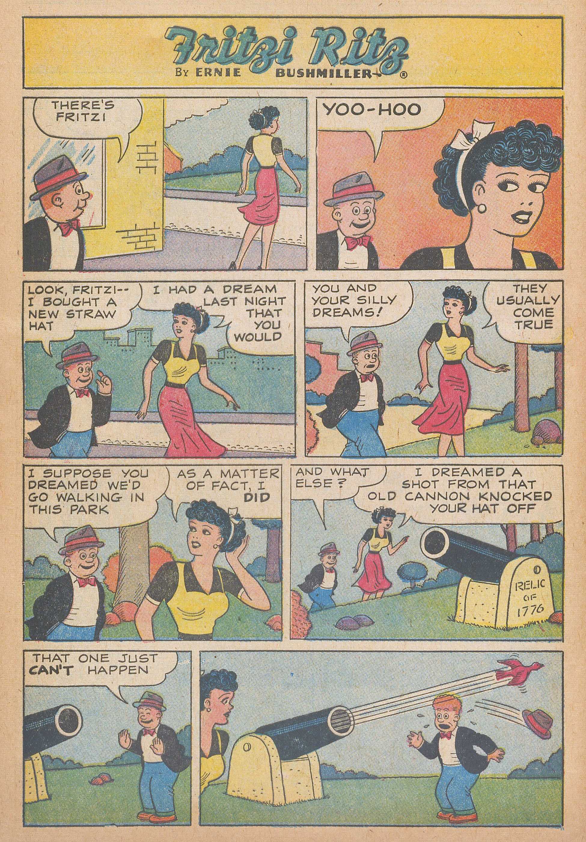 Read online Fritzi Ritz (1953) comic -  Issue #55 - 8