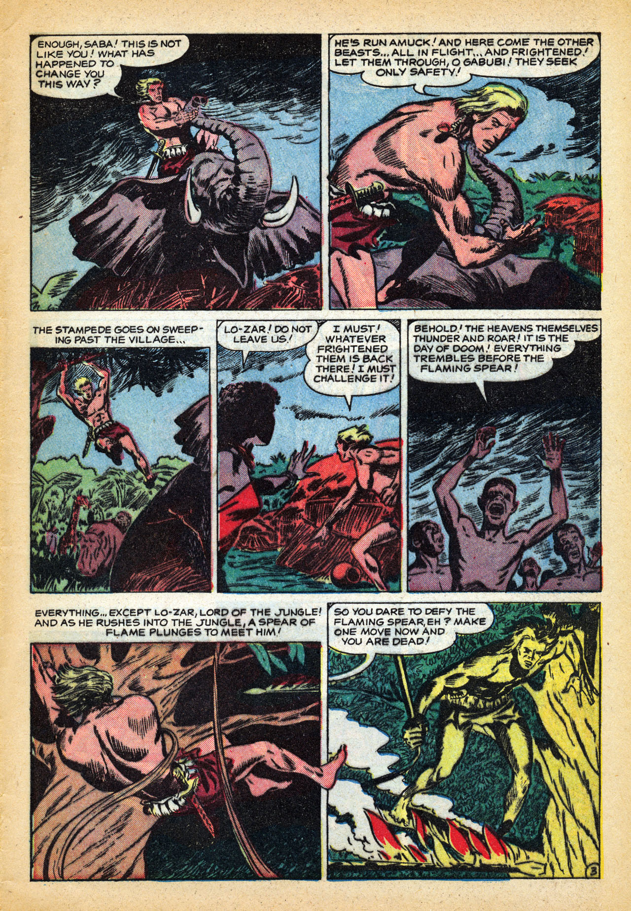 Read online Jungle Action (1954) comic -  Issue #5 - 5