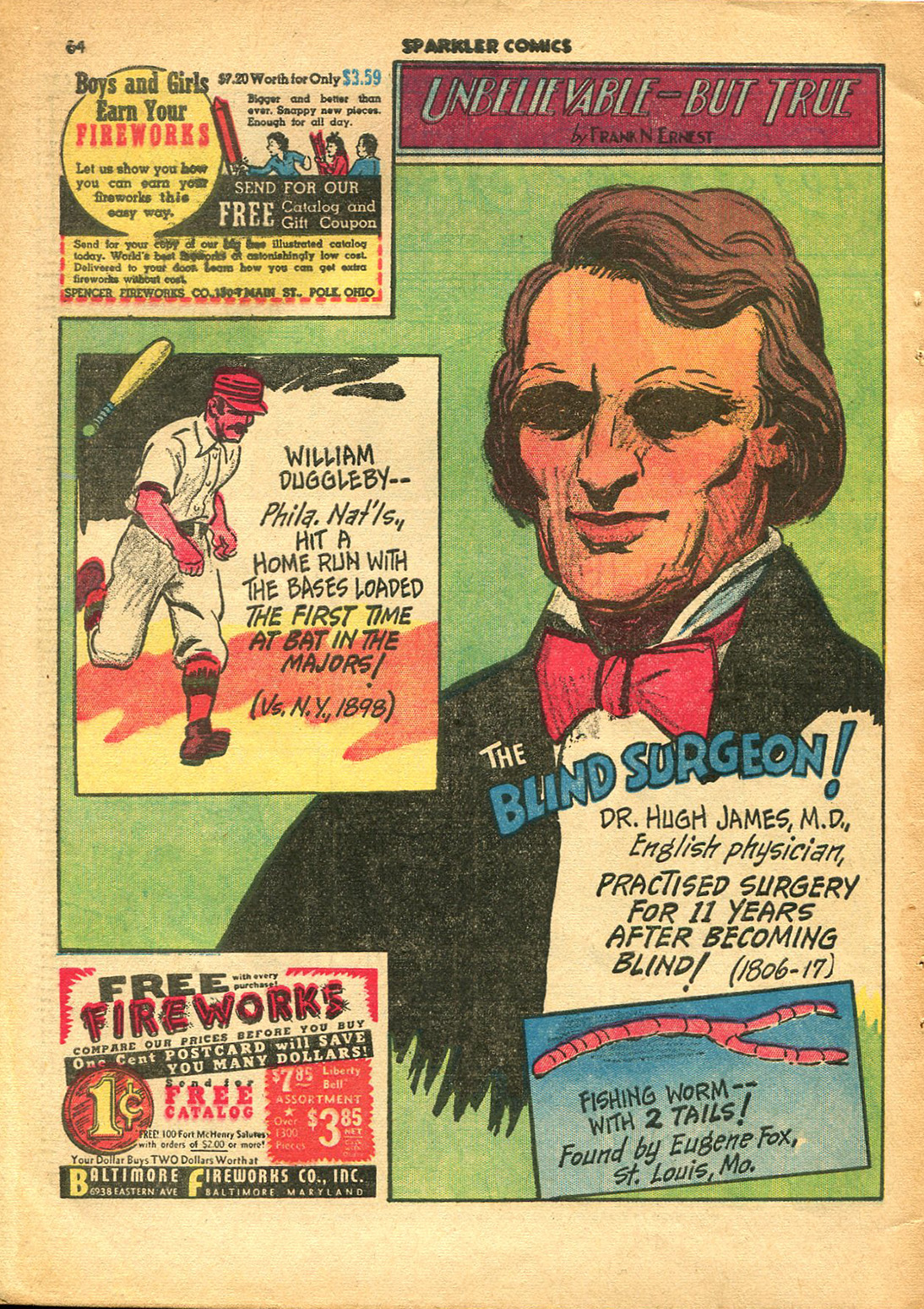 Read online Sparkler Comics comic -  Issue #10 - 66