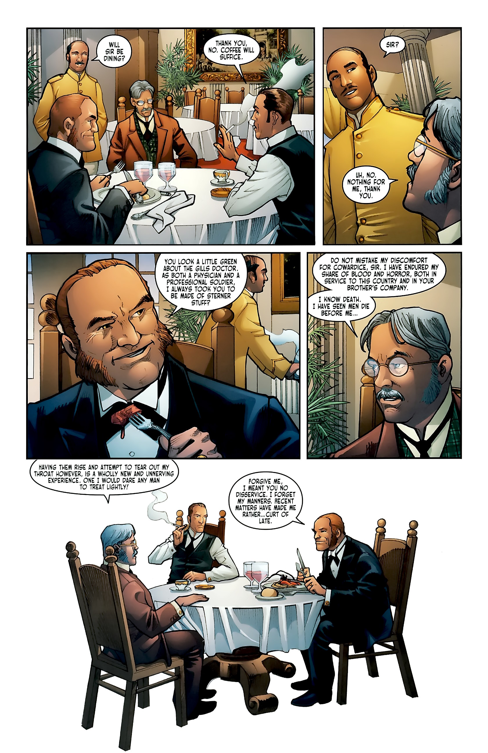 Read online Victorian Undead comic -  Issue #3 - 3