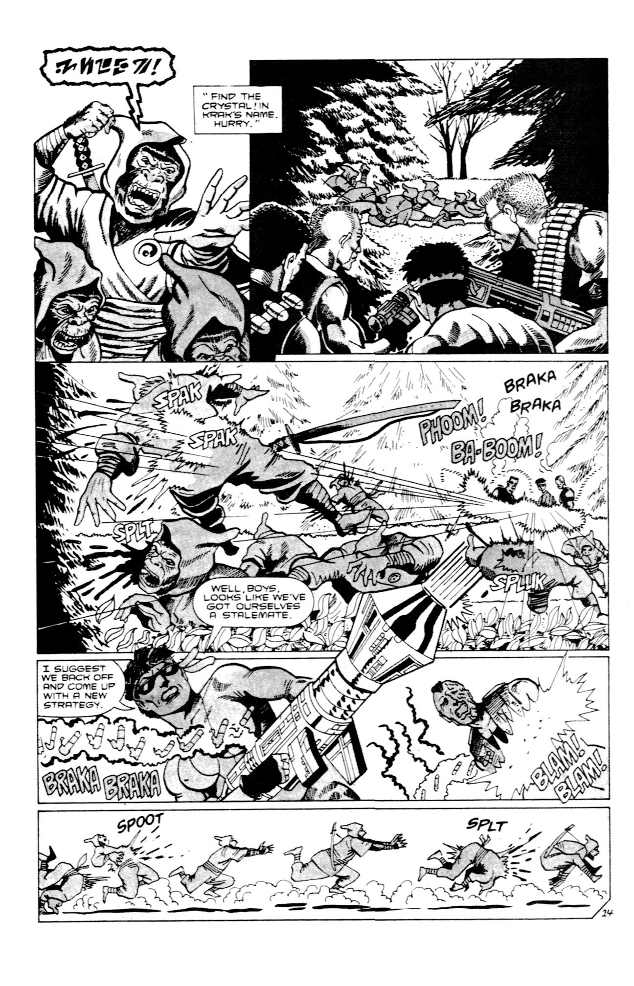 Read online Ape City comic -  Issue #2 - 16