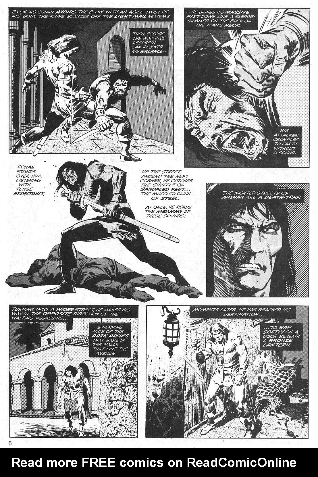 Read online The Savage Sword Of Conan comic -  Issue #31 - 6