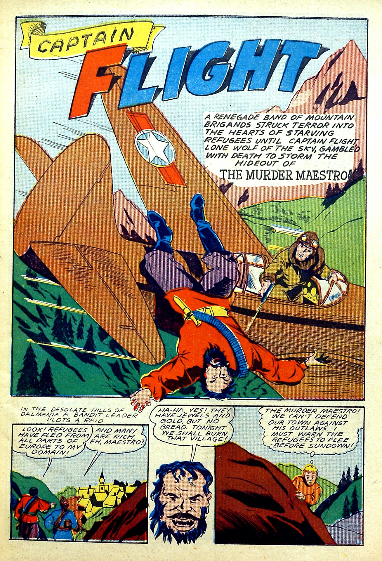 Read online Captain Flight Comics comic -  Issue #6 - 3