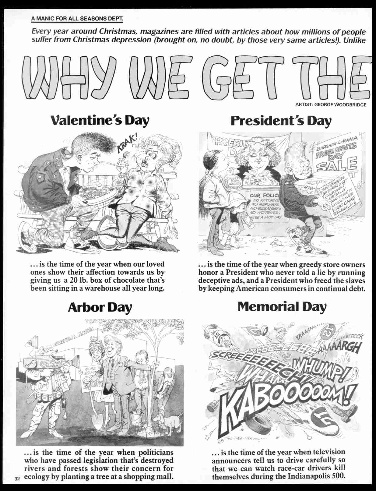 Read online MAD comic -  Issue #305 - 34