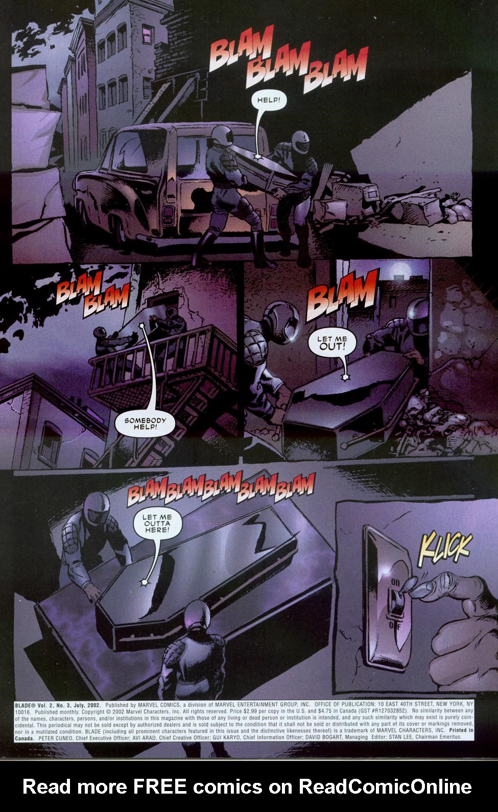 Read online Blade (2002) comic -  Issue #3 - 2