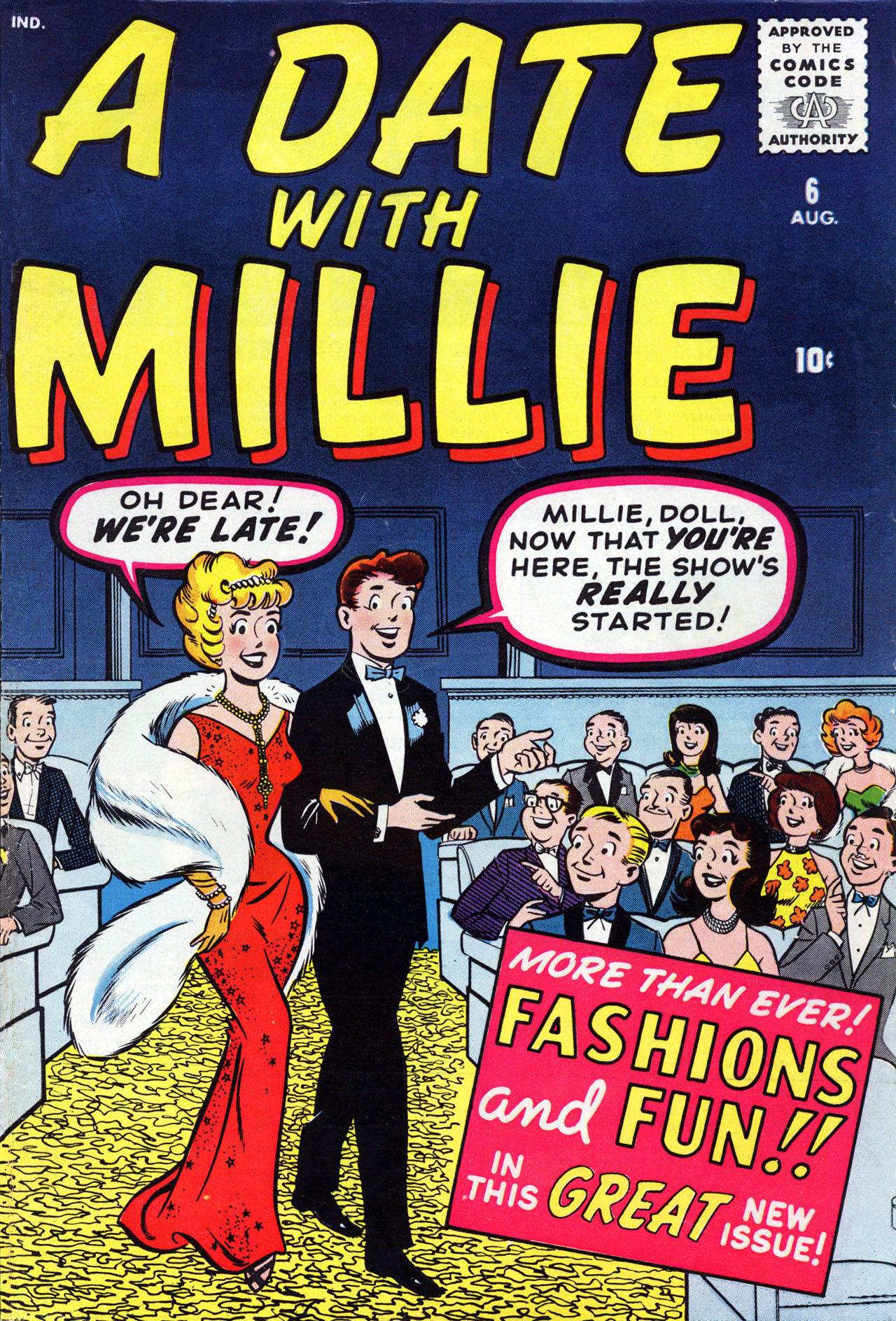 Read online A Date with Millie (1959) comic -  Issue #6 - 1
