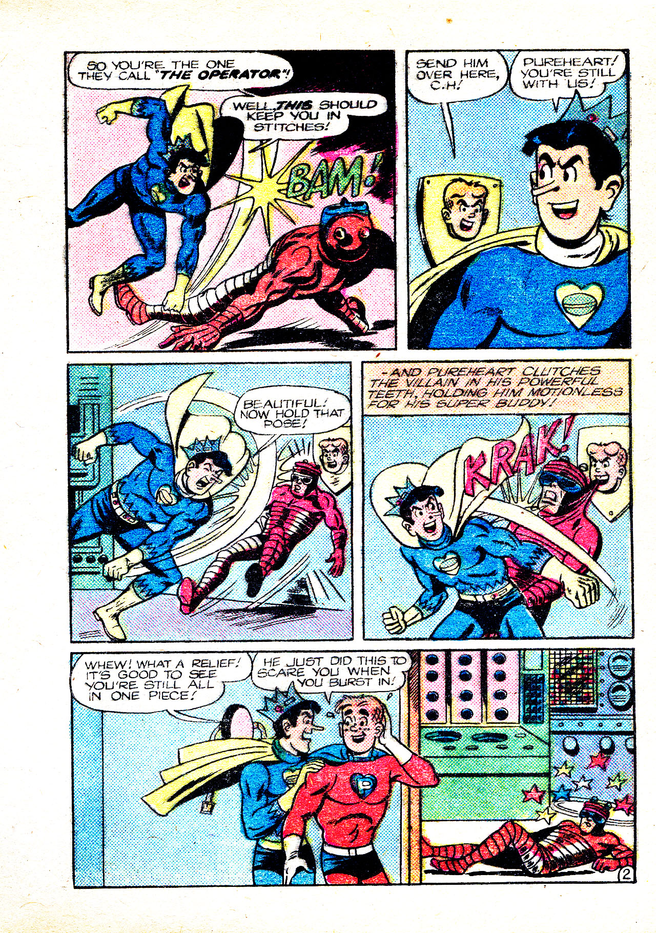 Read online Captain Hero Comics Digest Magazine comic -  Issue # TPB - 122