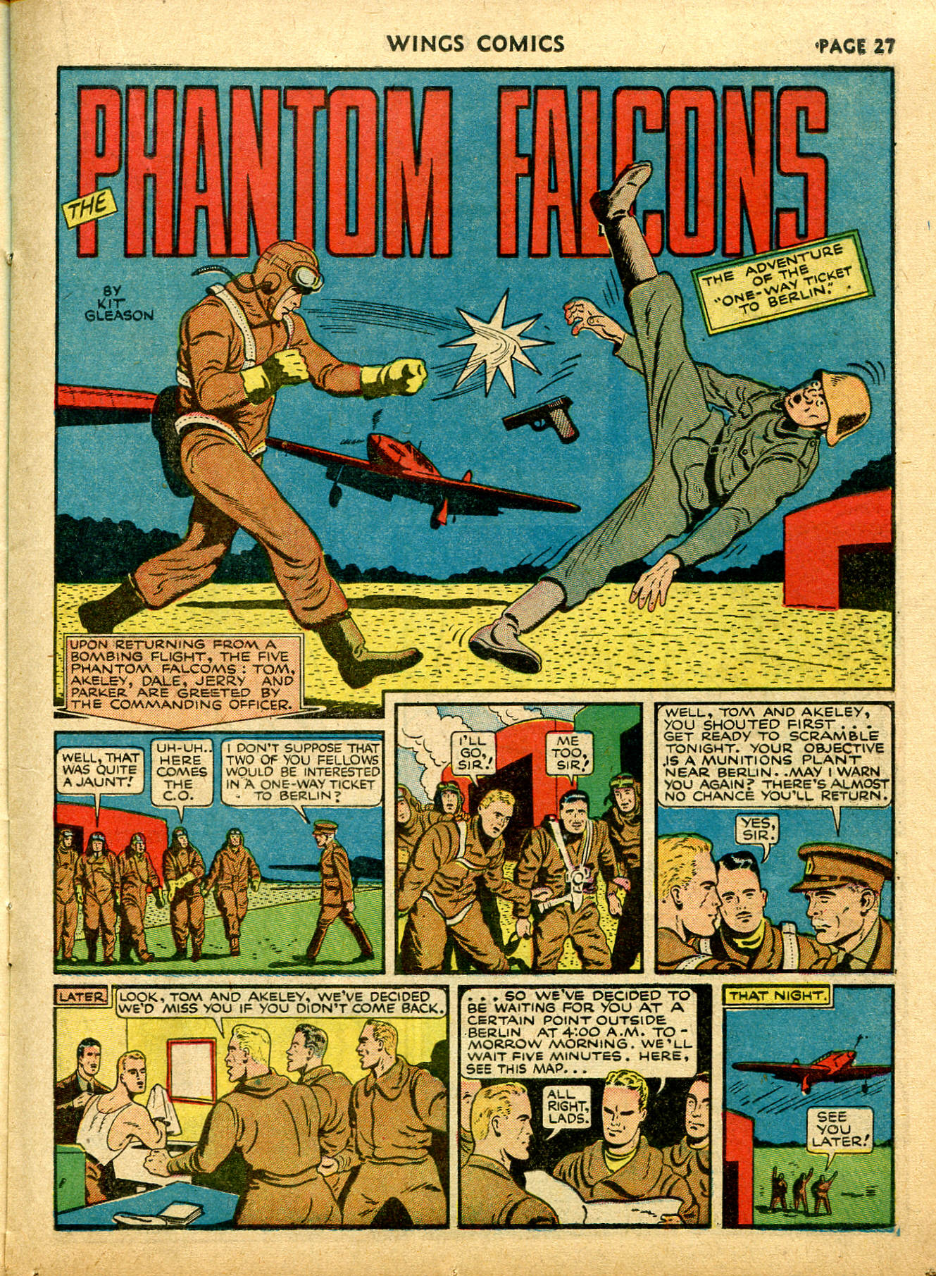 Read online Wings Comics comic -  Issue #12 - 29