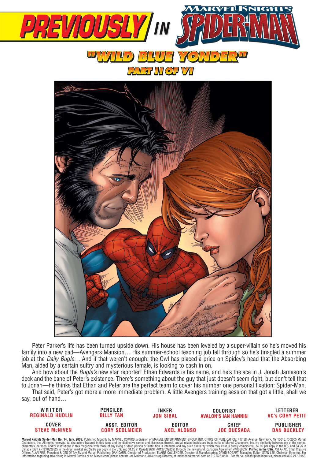 Read online Marvel Knights Spider-Man (2004) comic -  Issue #14 - 2