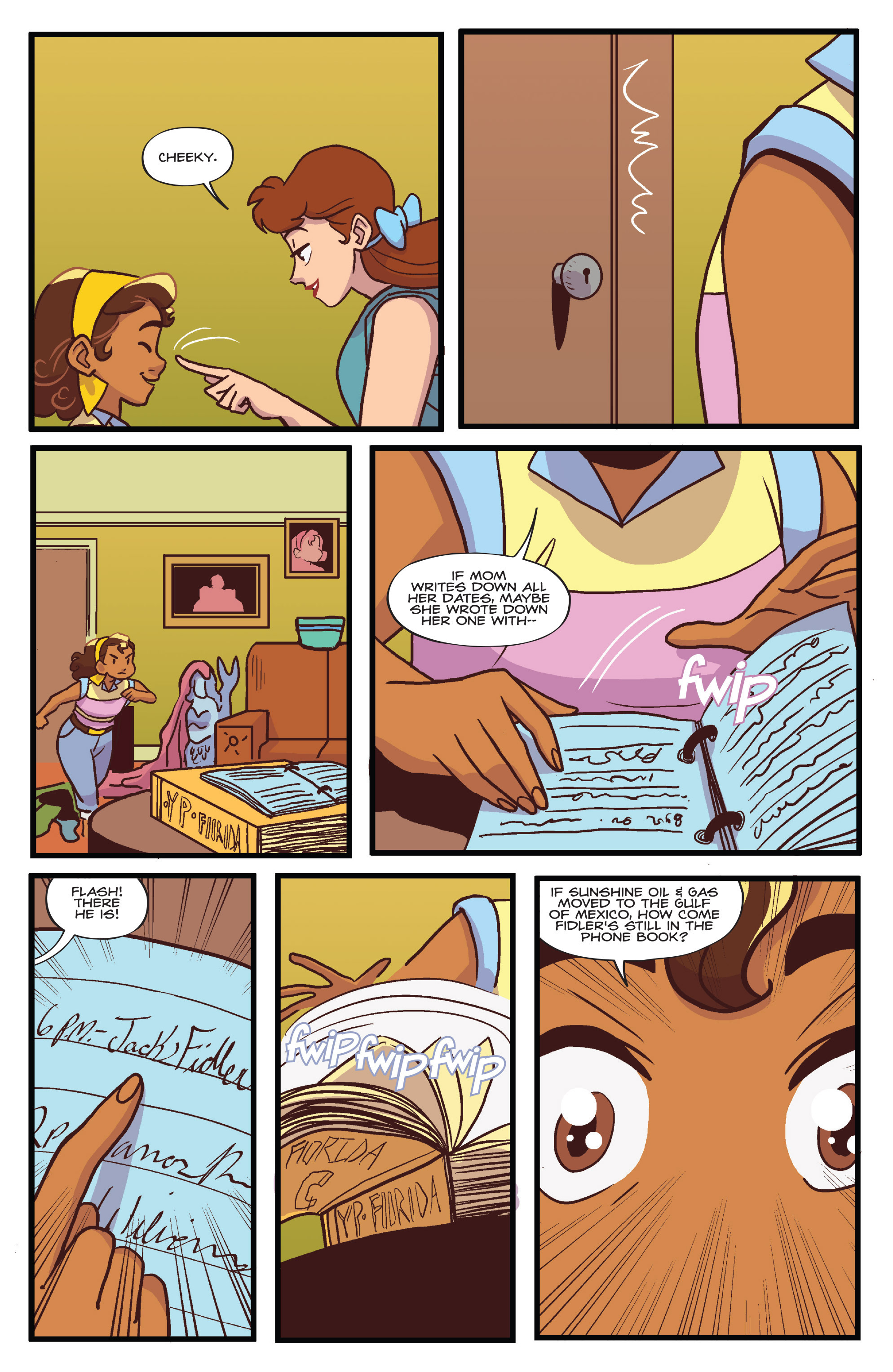 Read online Goldie Vance comic -  Issue #7 - 18