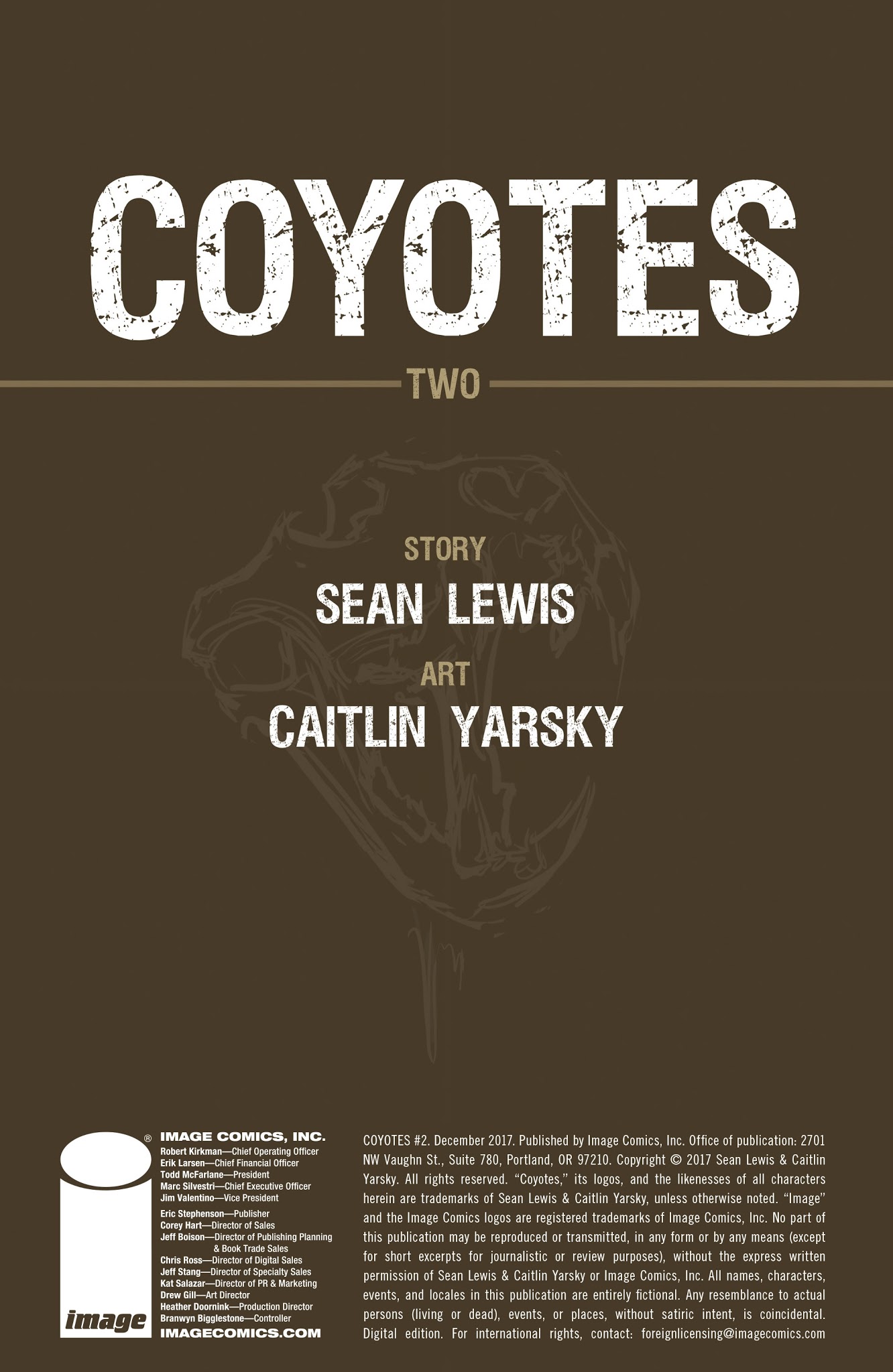 Read online Coyotes comic -  Issue #2 - 2