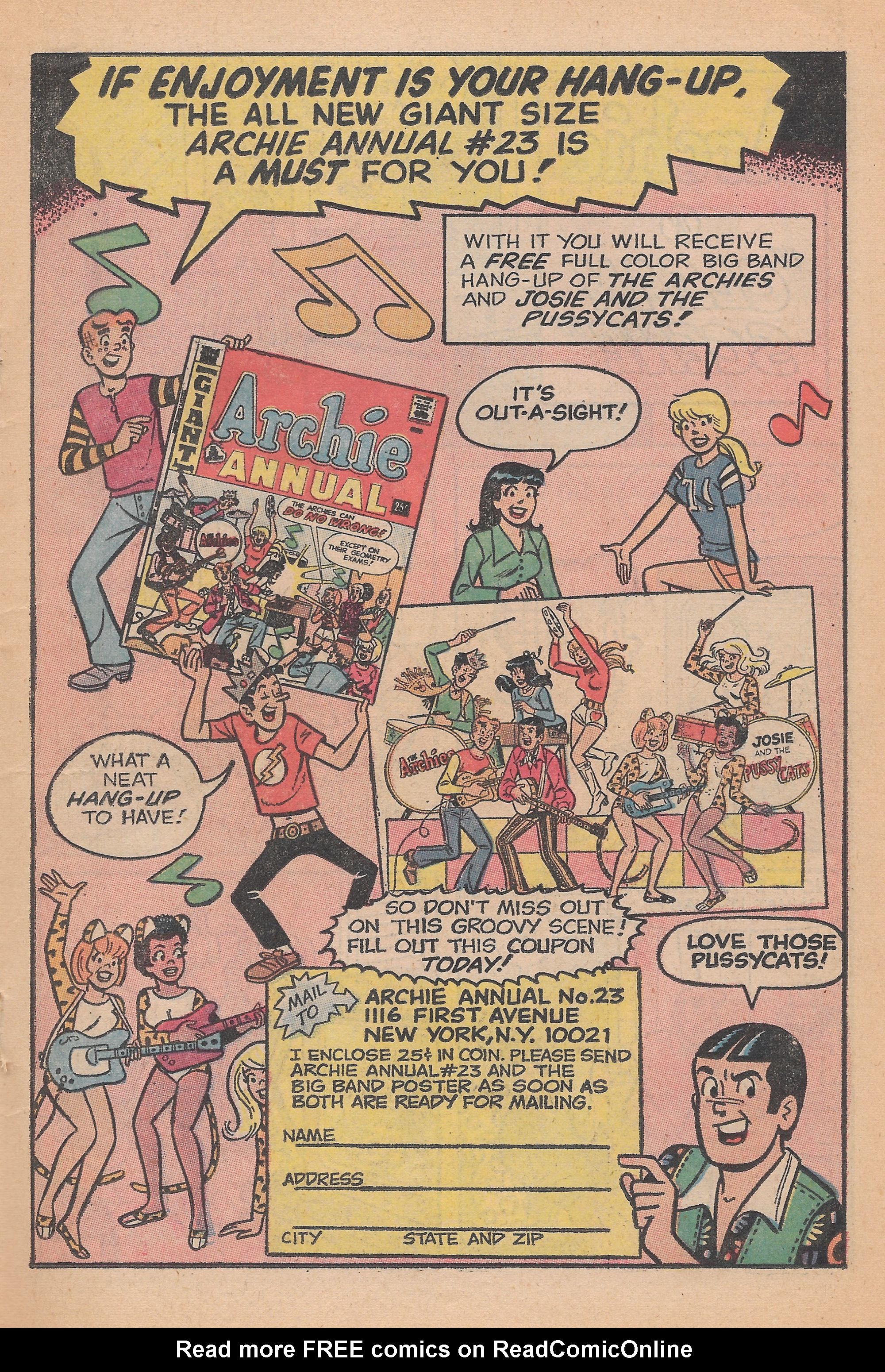 Read online Archie's Joke Book Magazine comic -  Issue #163 - 19