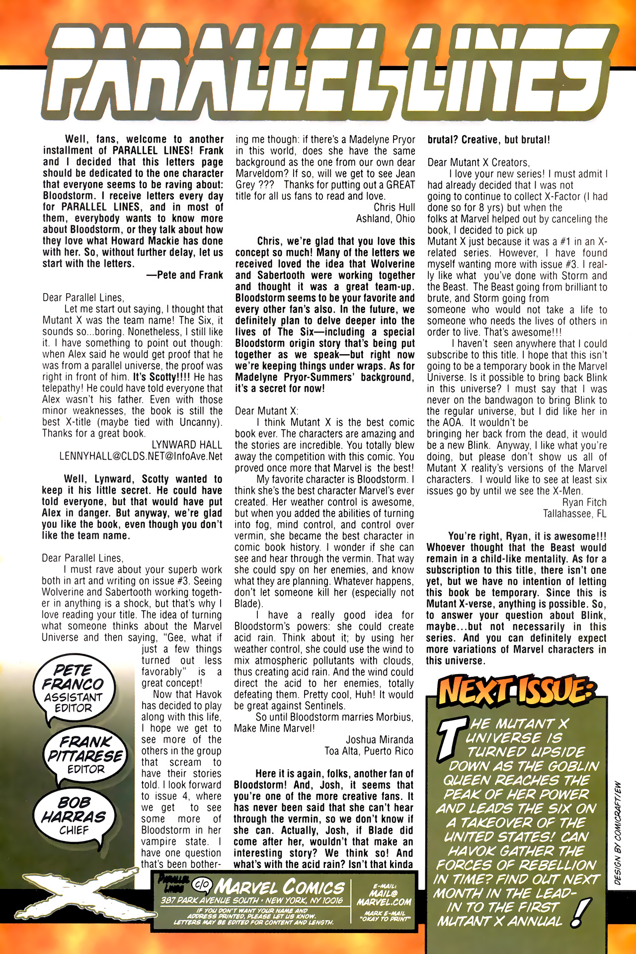 Read online Mutant X comic -  Issue #7 - 25