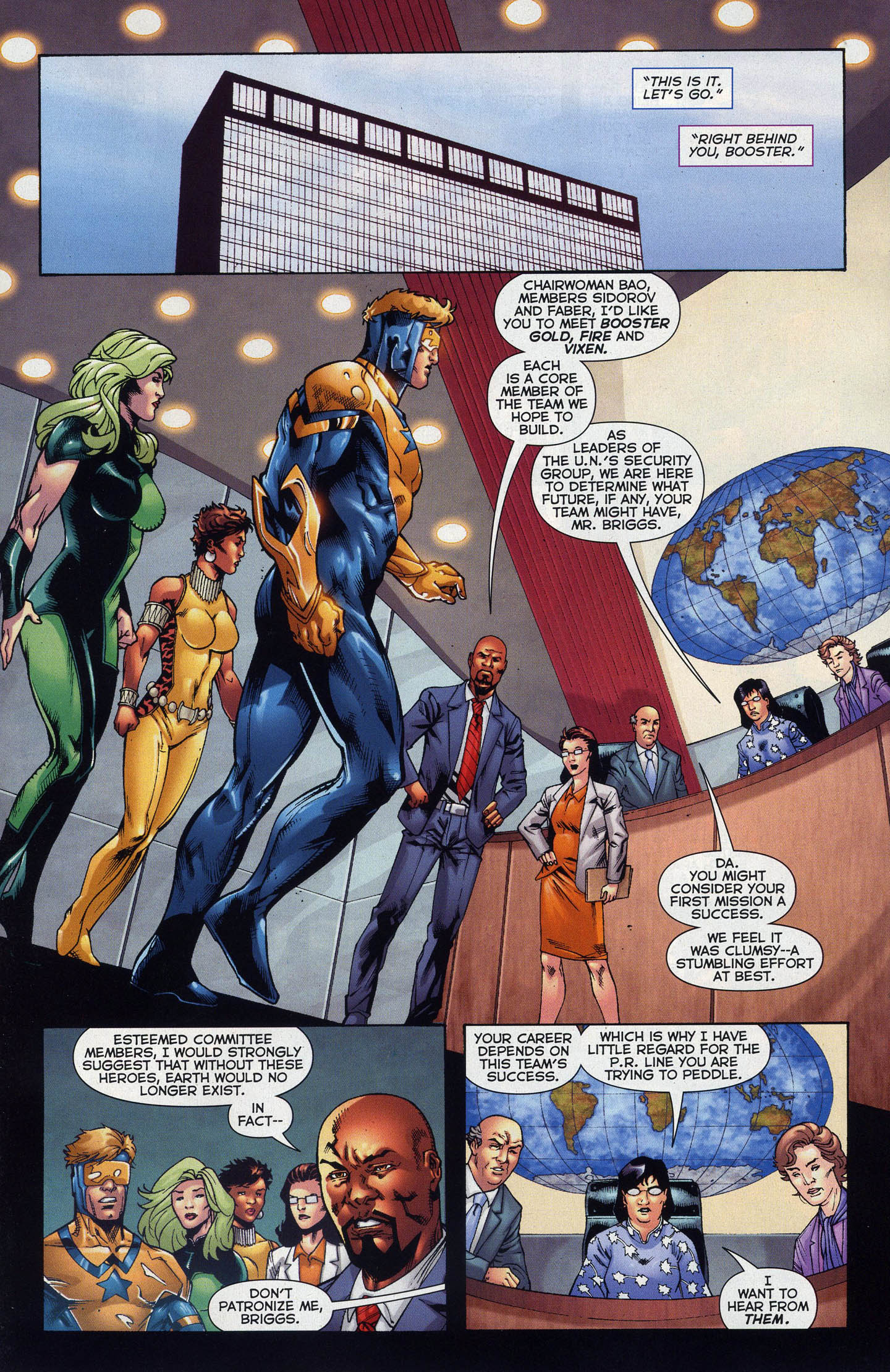 Read online Justice League International (2011) comic -  Issue #6 - 21